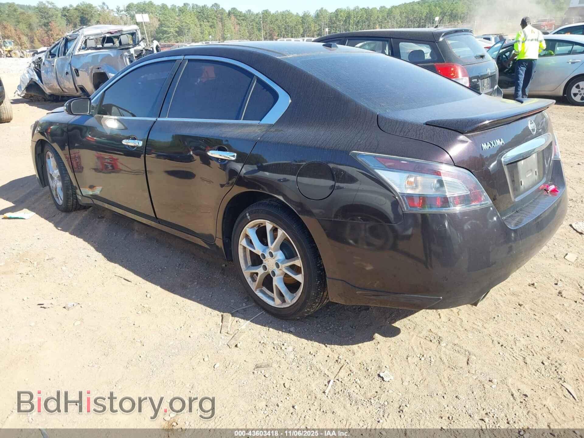 2013 NISSAN MAXIMA - VIN: 1N4AA5AP2DC825252 - Photo 3