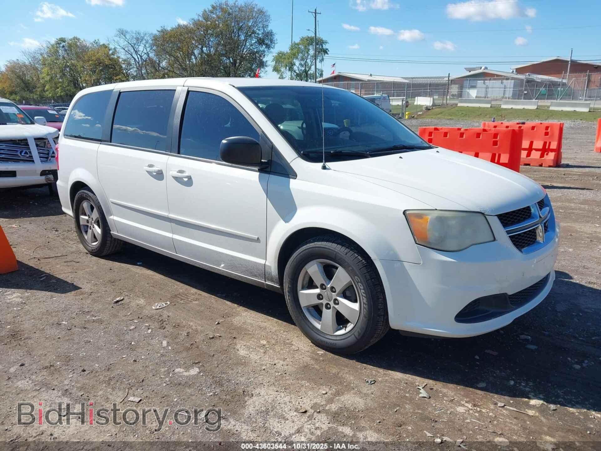 Photo 2C4RDGBG2DR733239 - DODGE GRAND CARAVAN 2013