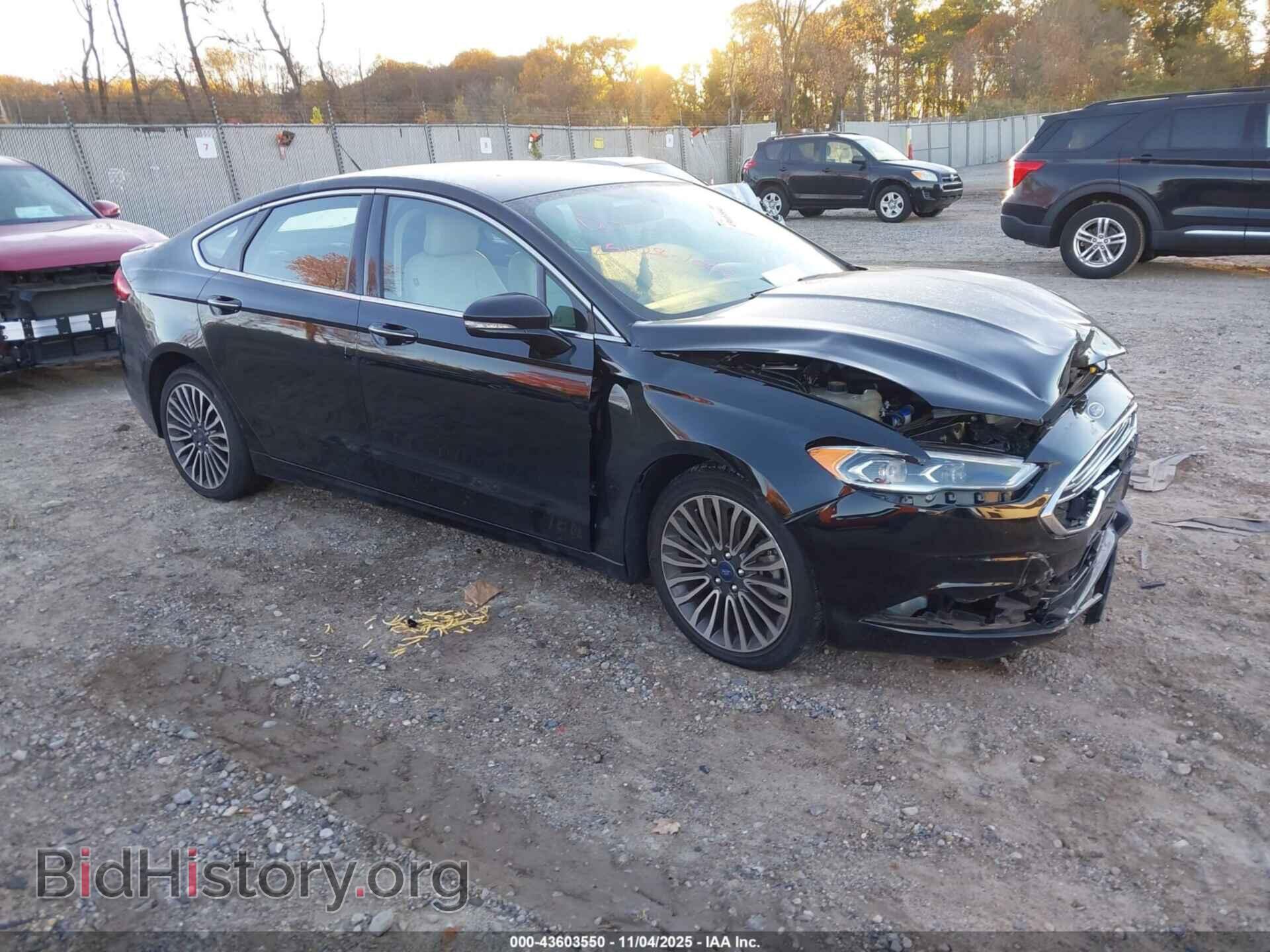 Photo 3FA6P0D96JR168389 - FORD FUSION 2018