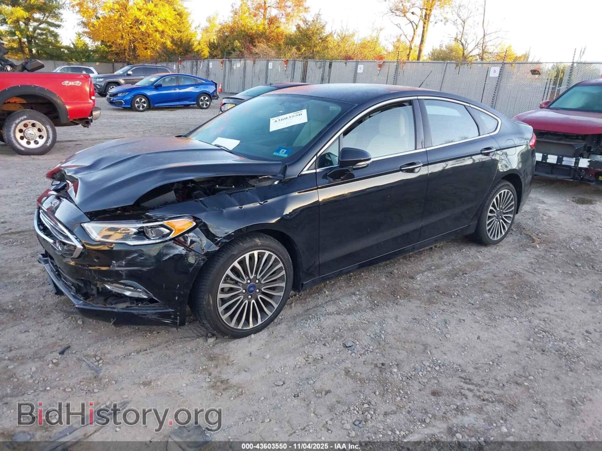 2018 FORD FUSION - VIN: 3FA6P0D96JR168389 - Фото 2