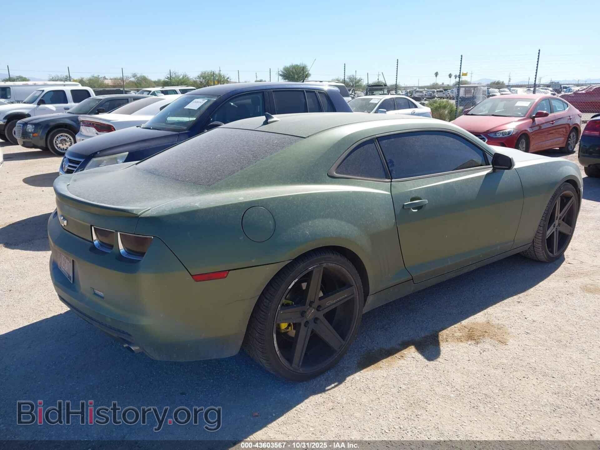 2012 CHEVROLET CAMARO - VIN: 2G1FB1E33C9178064 - Фото 4