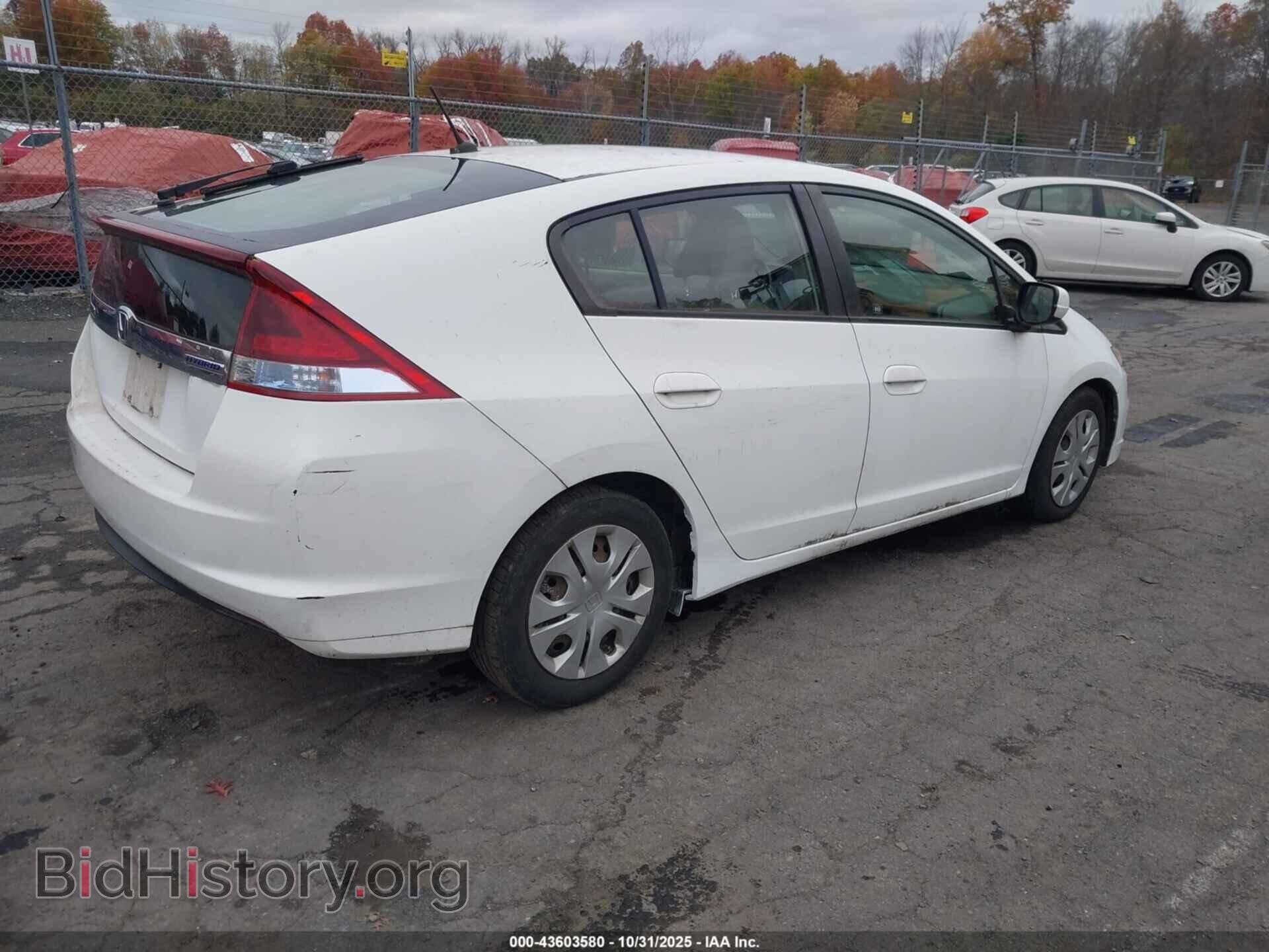 2012 HONDA INSIGHT - VIN: JHMZE2H31CS006397 - Фото 4