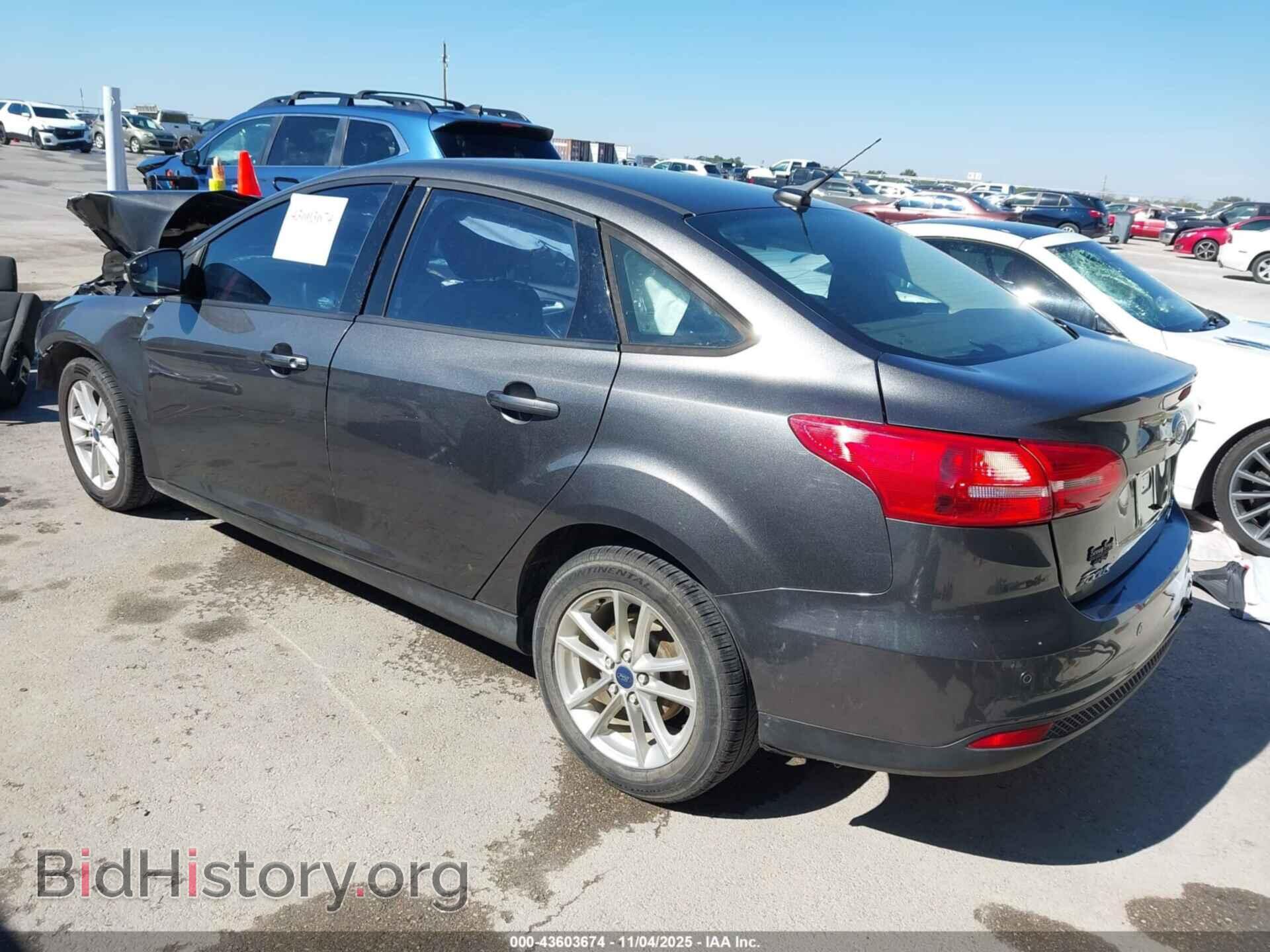 2016 FORD FOCUS - VIN: 1FADP3F29GL336543 - Фото 3