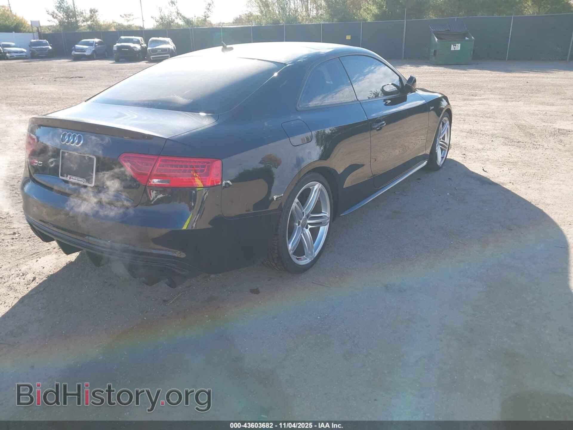 2013 AUDI S5 - VIN: WAUCGAFR9DA034777 - Фото 4