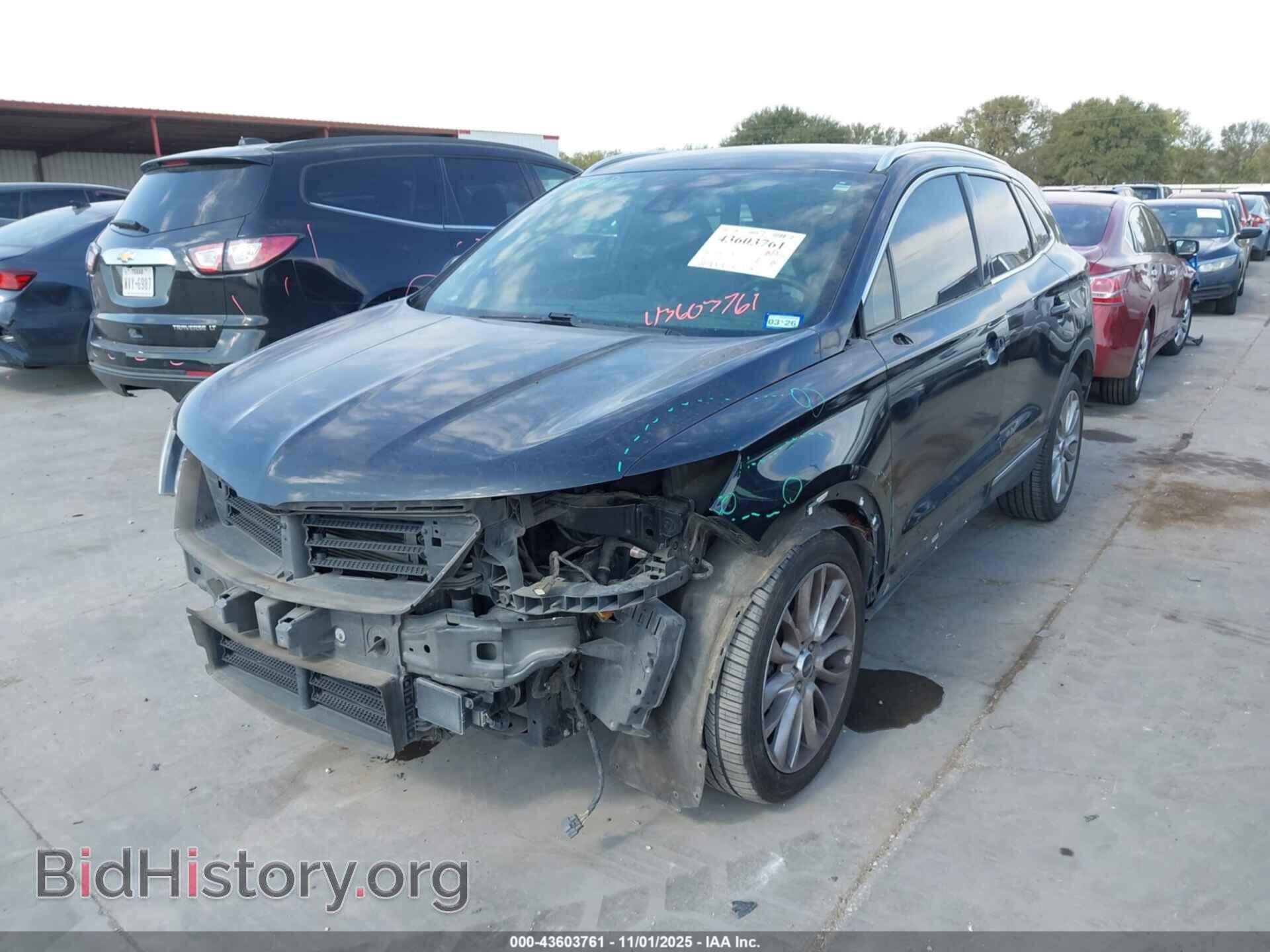 2015 LINCOLN MKC - VIN: 5LMCJ1A92FUJ34886 - Фото 2