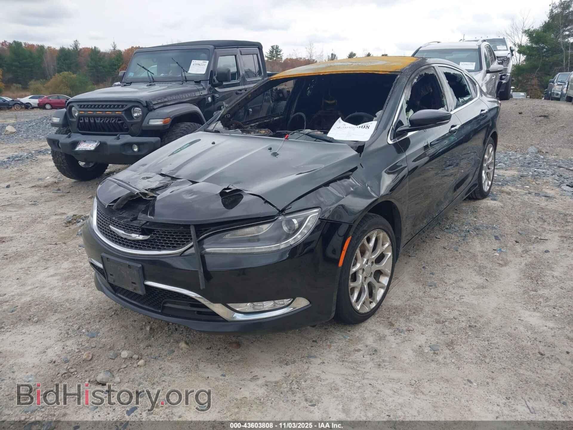 2015 CHRYSLER 200 - VIN: 1C3CCCEG8FN668754 - Фото 2