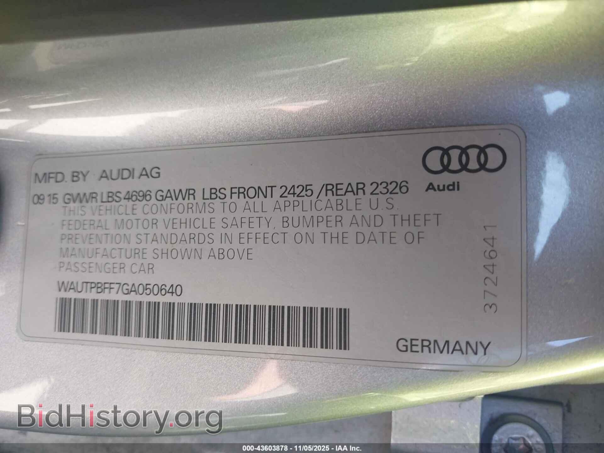 2016 AUDI A3 E-TRON - VIN: WAUTPBFF7GA050640 - Фото 9