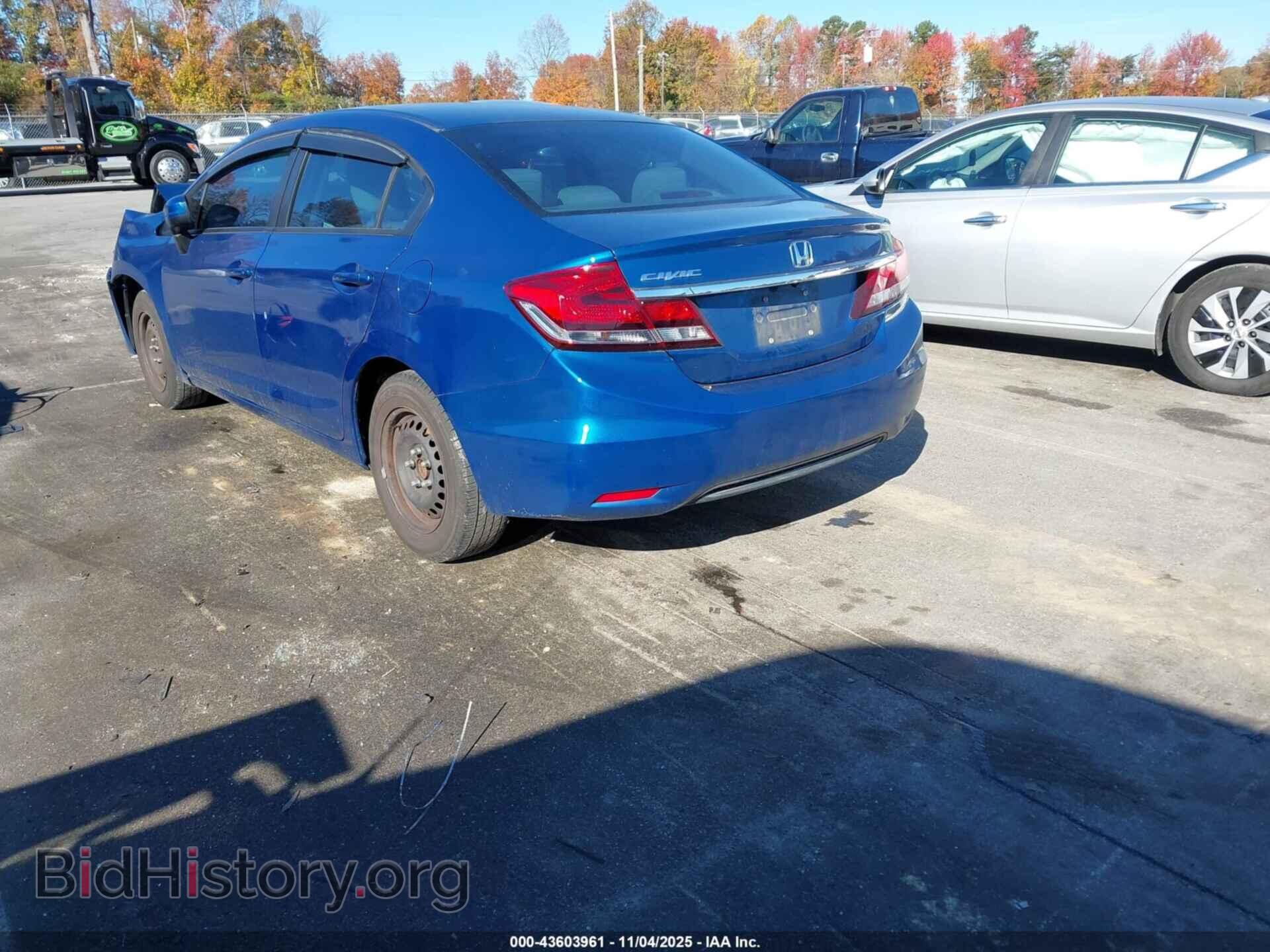 2014 HONDA CIVIC - VIN: 2HGFB2F51EH527018 - Фото 3