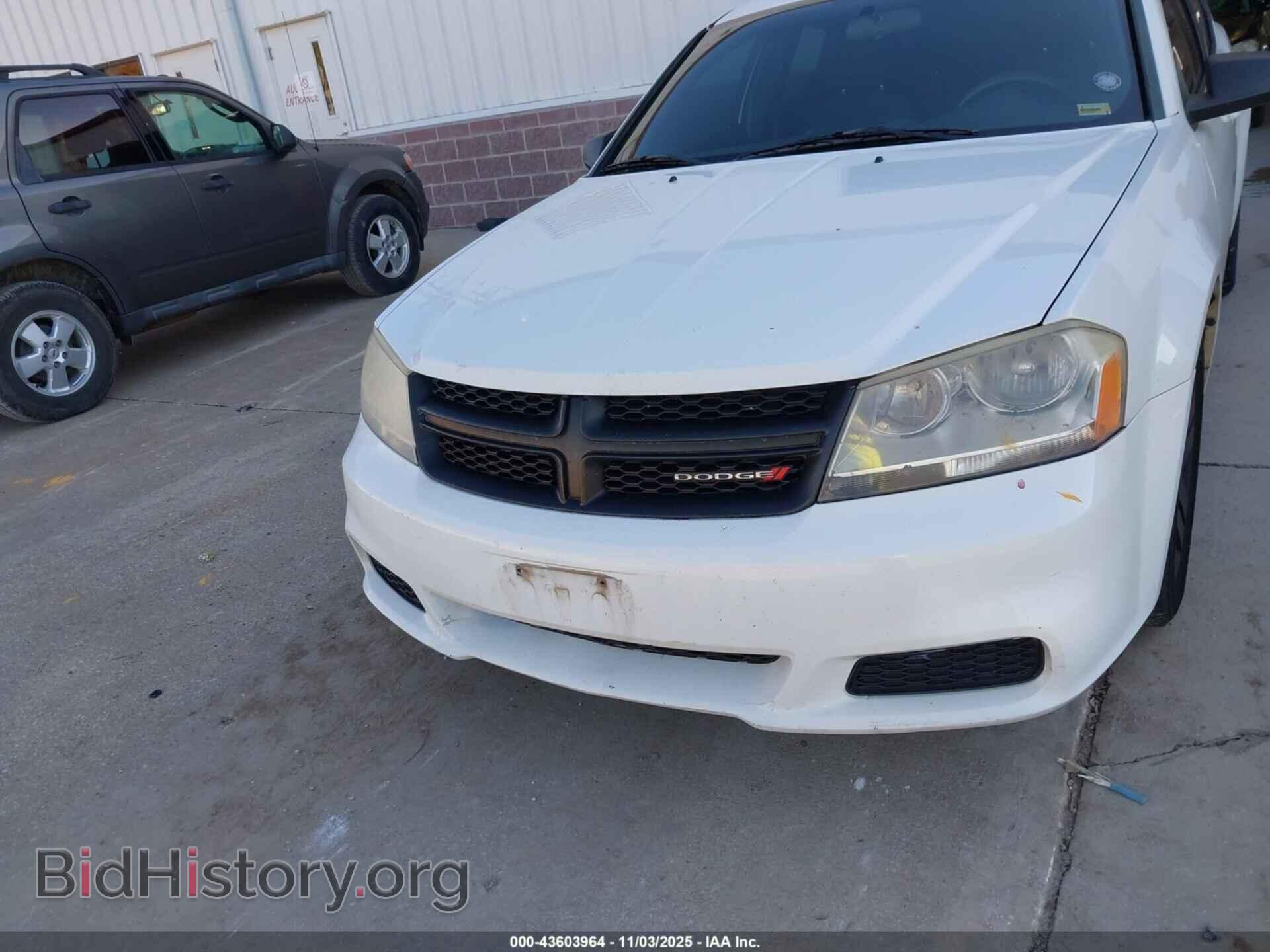 Photo 1C3CDZAB4CN266008 - DODGE AVENGER 2012
