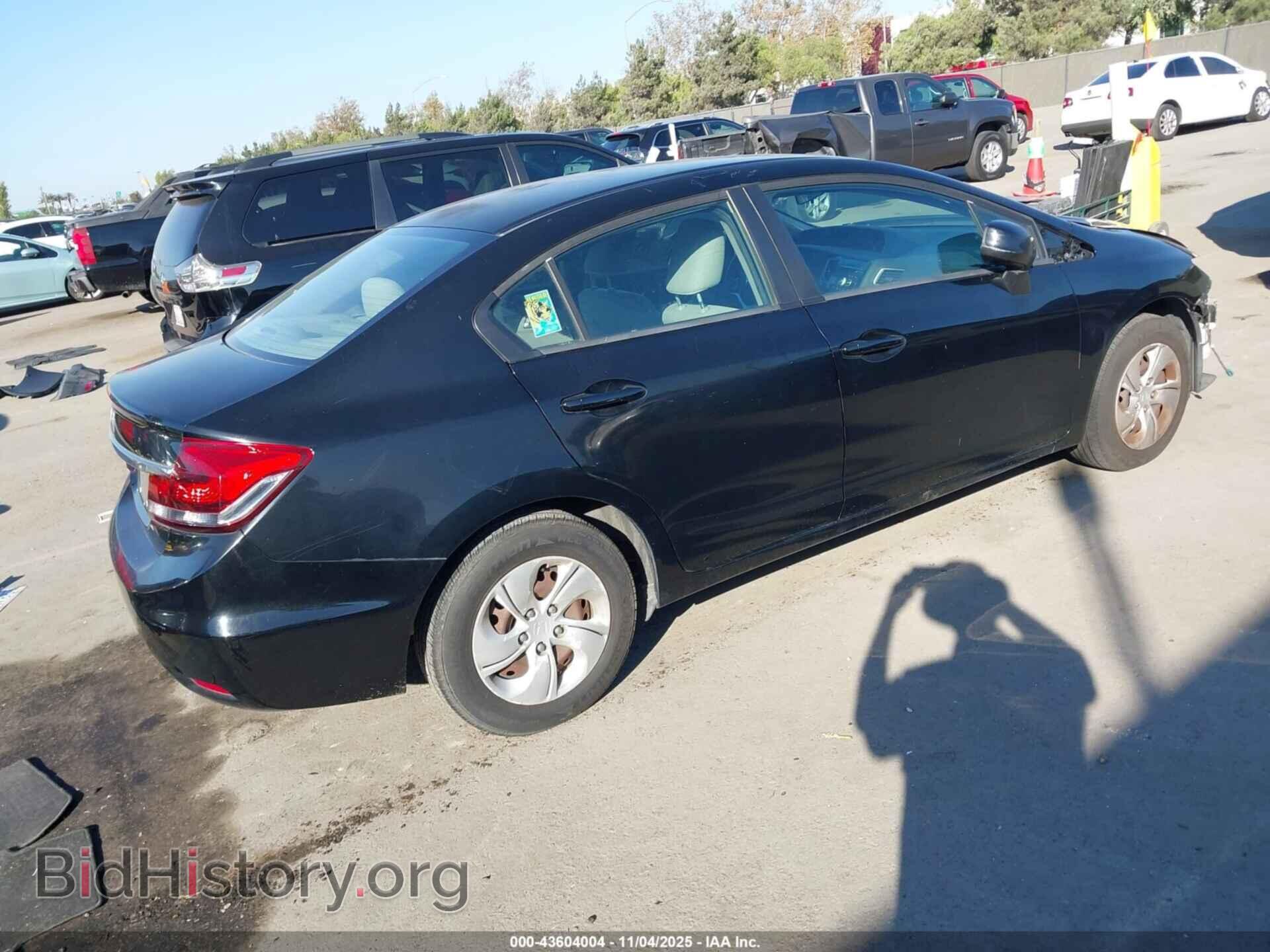 2013 HONDA CIVIC - VIN: 19XFB2F55DE227815 - Фото 4