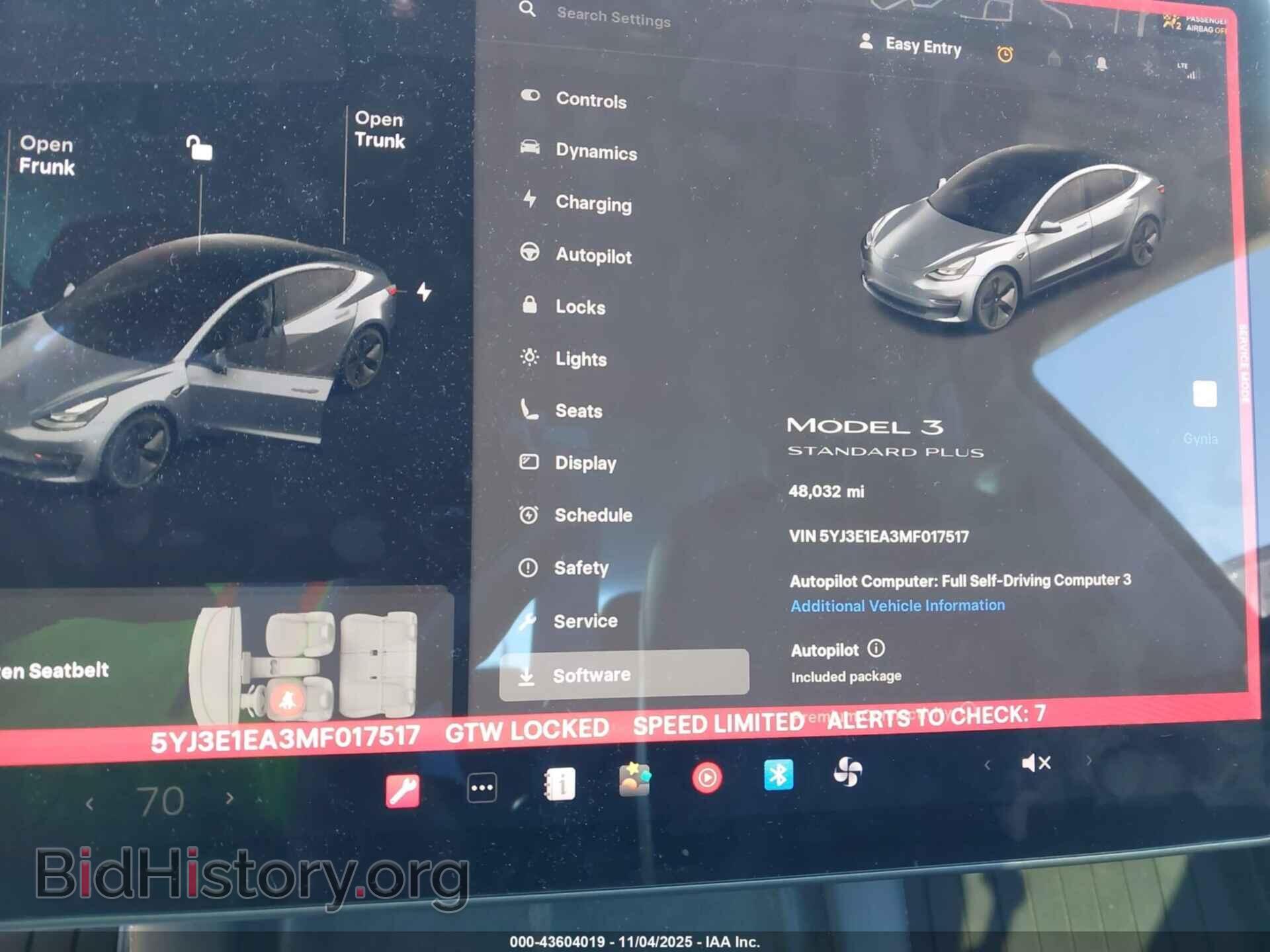2021 TESLA MODEL 3 - VIN: 5YJ3E1EA3MF017517 - Photo 7