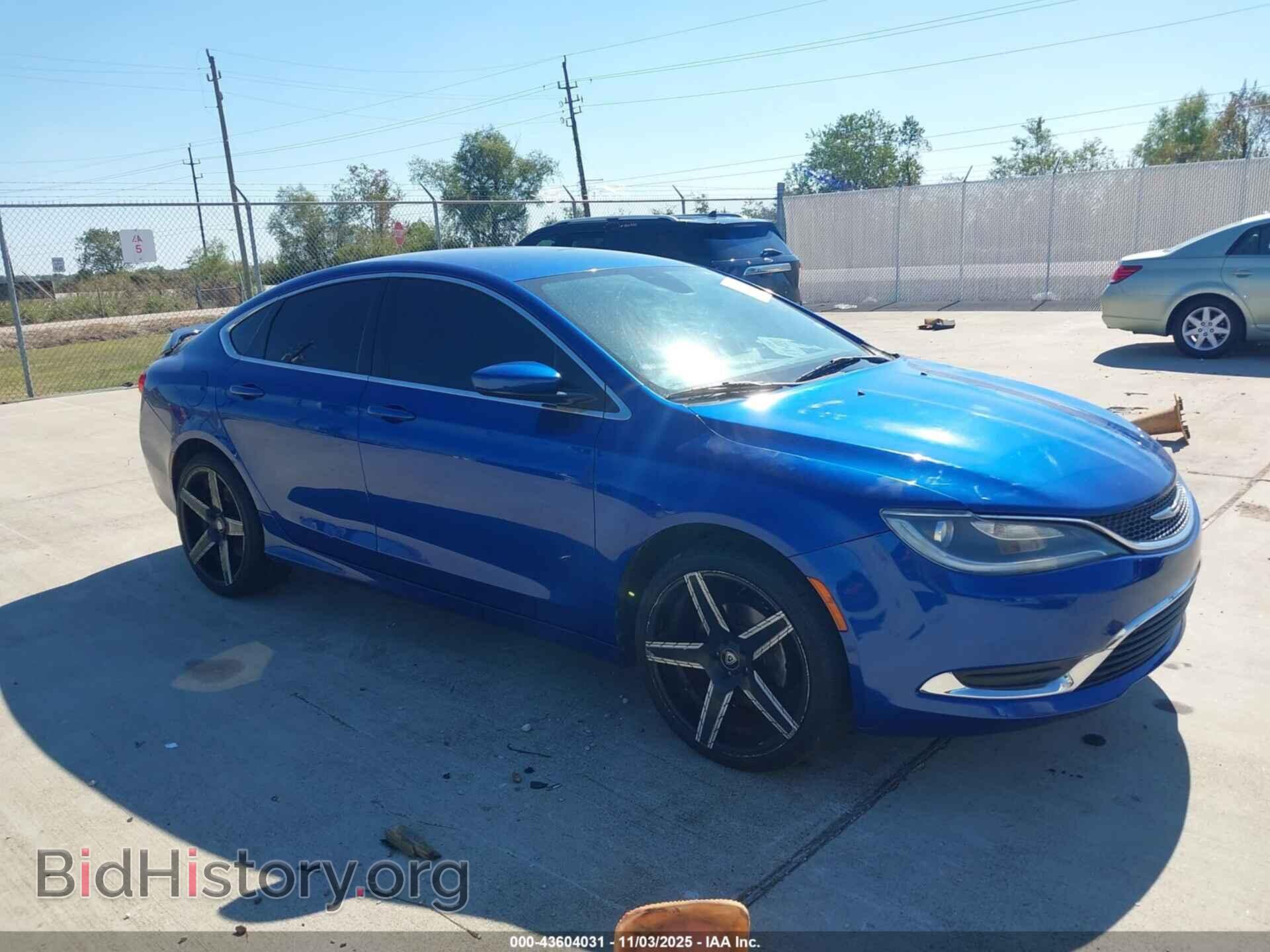 Photo 1C3CCCAB0FN588262 - CHRYSLER 200 2015