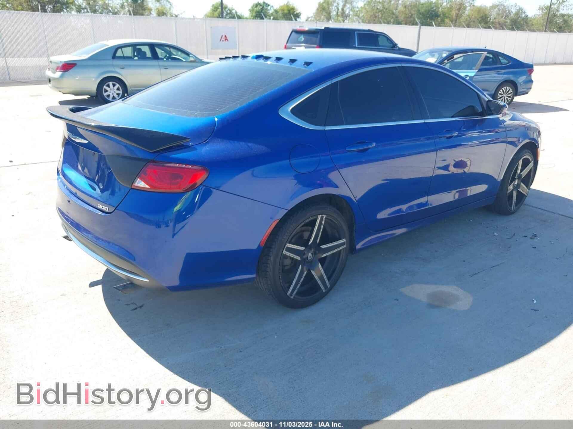 2015 CHRYSLER 200 - VIN: 1C3CCCAB0FN588262 - Фото 4