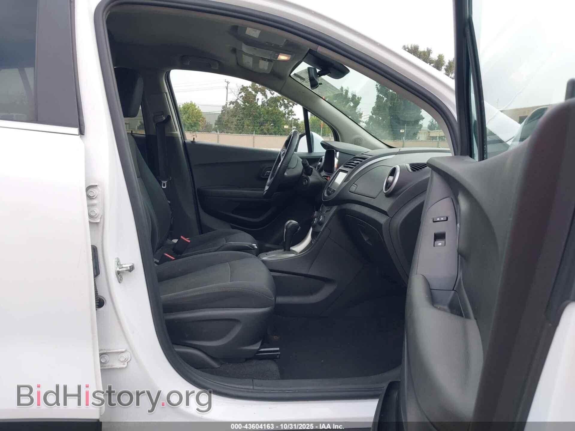 2016 CHEVROLET TRAX - VIN: 3GNCJLSB9GL178472 - Фото 5