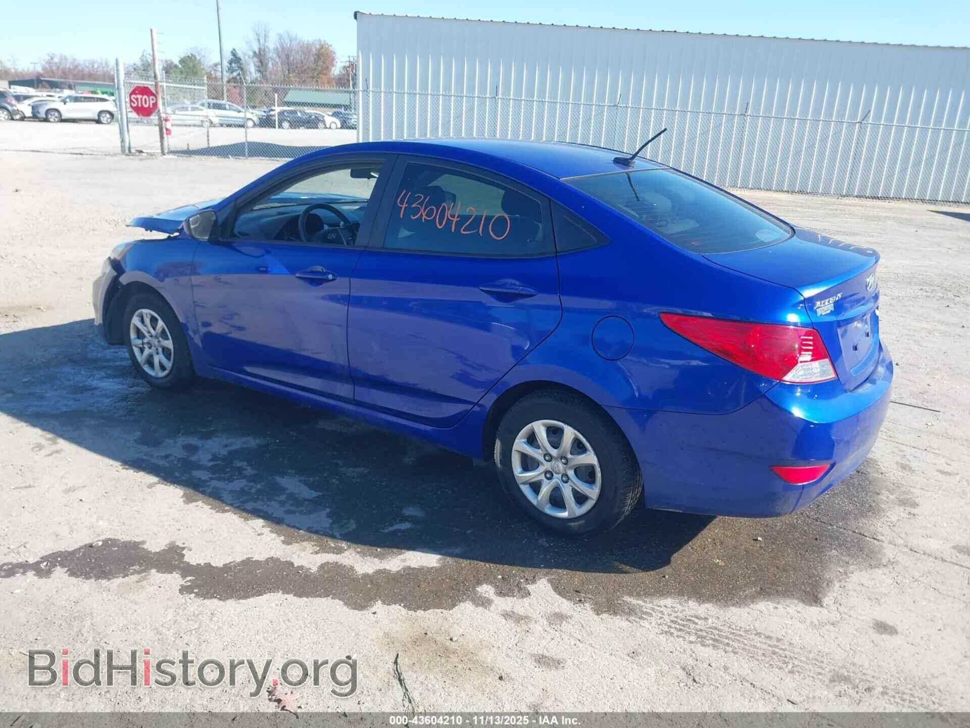 2014 HYUNDAI ACCENT - VIN: KMHCT4AE4EU612025 - Фото 3