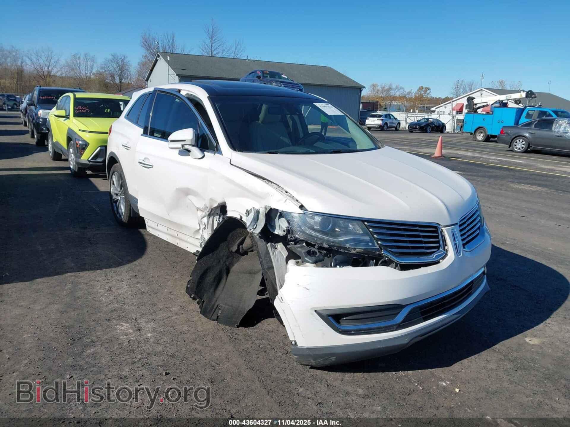 Фотография 2LMPJ8LP5JBL25391 - LINCOLN MKX 2018