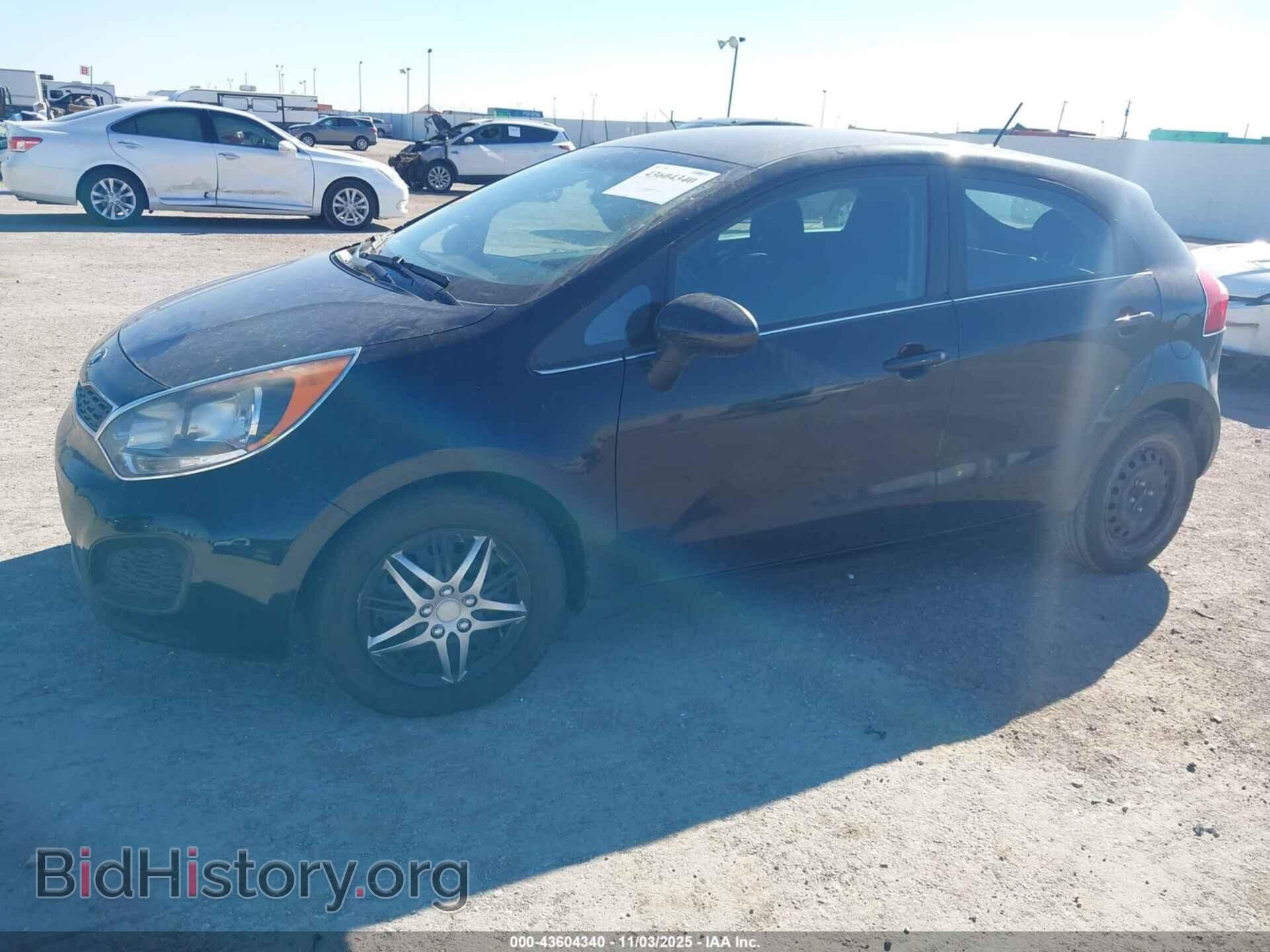2013 KIA RIO - VIN: KNADN5A34D6169138 - Фото 2