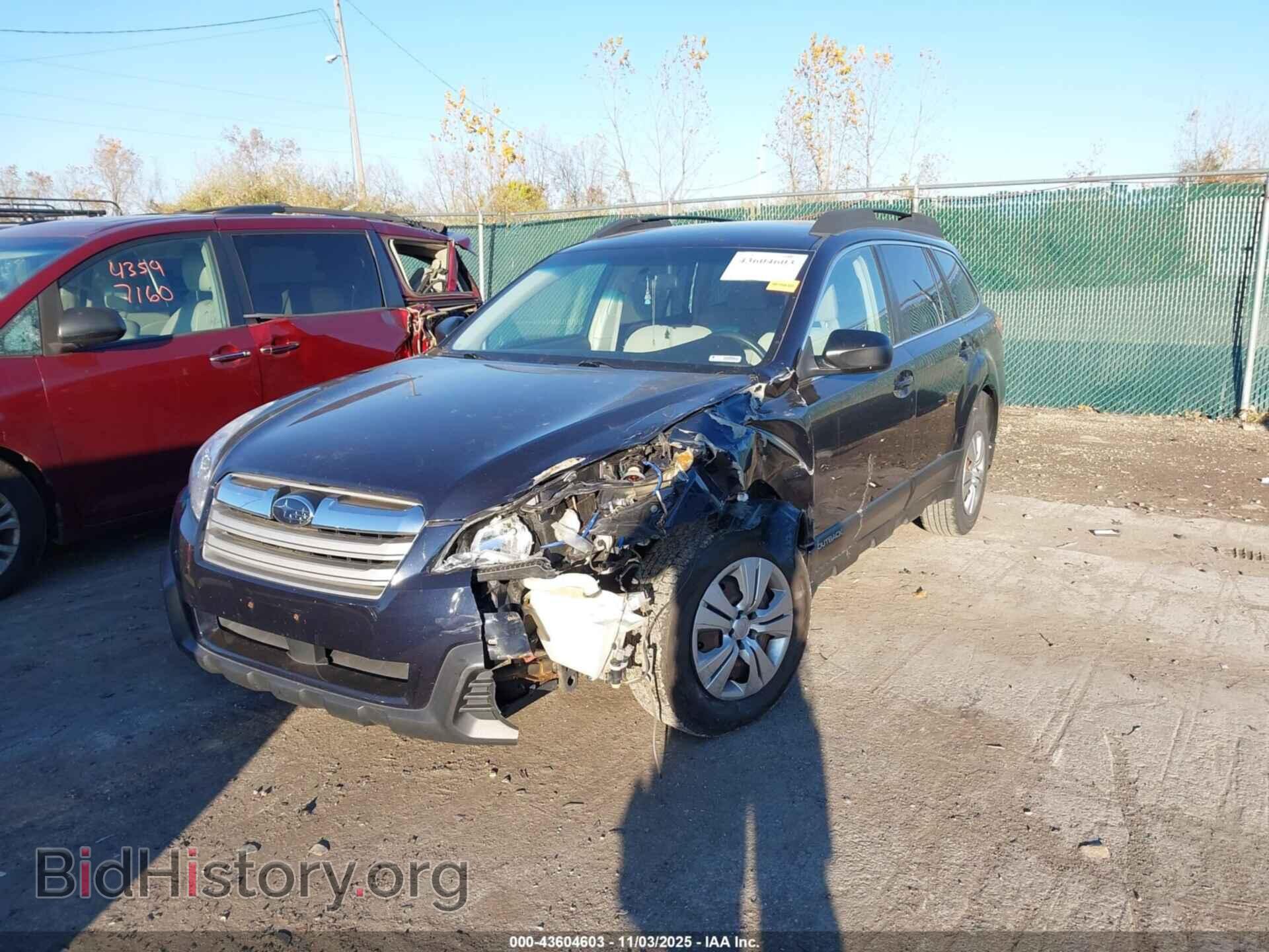 2013 SUBARU OUTBACK - VIN: 4S4BRCAC7D3310140 - Фото 2