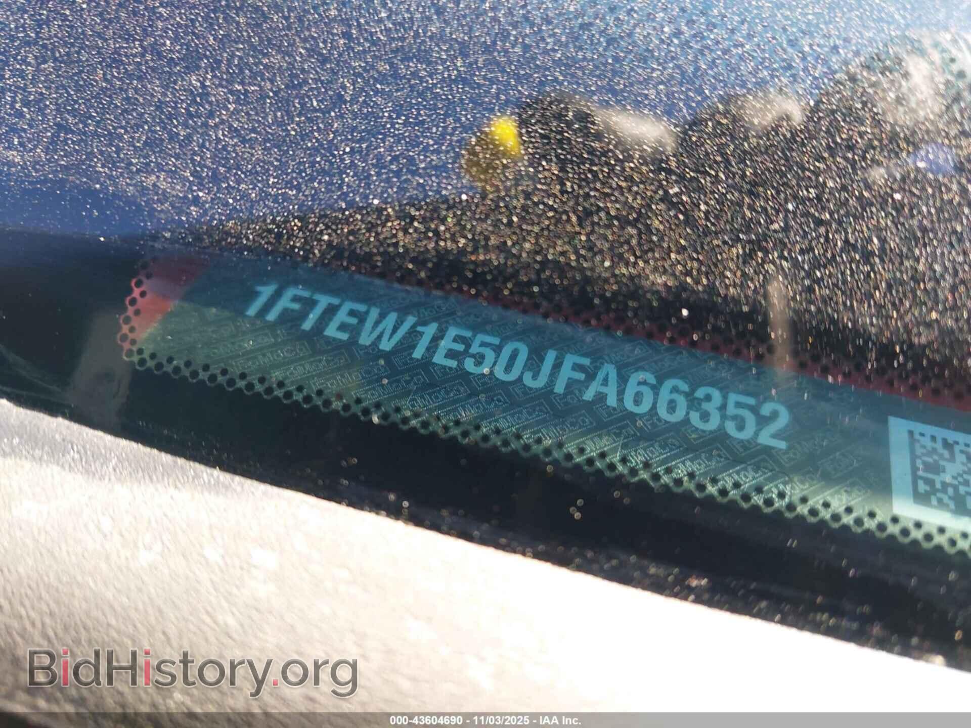 2018 FORD F-150 - VIN: 1FTEW1E50JFA66352 - Фото 9