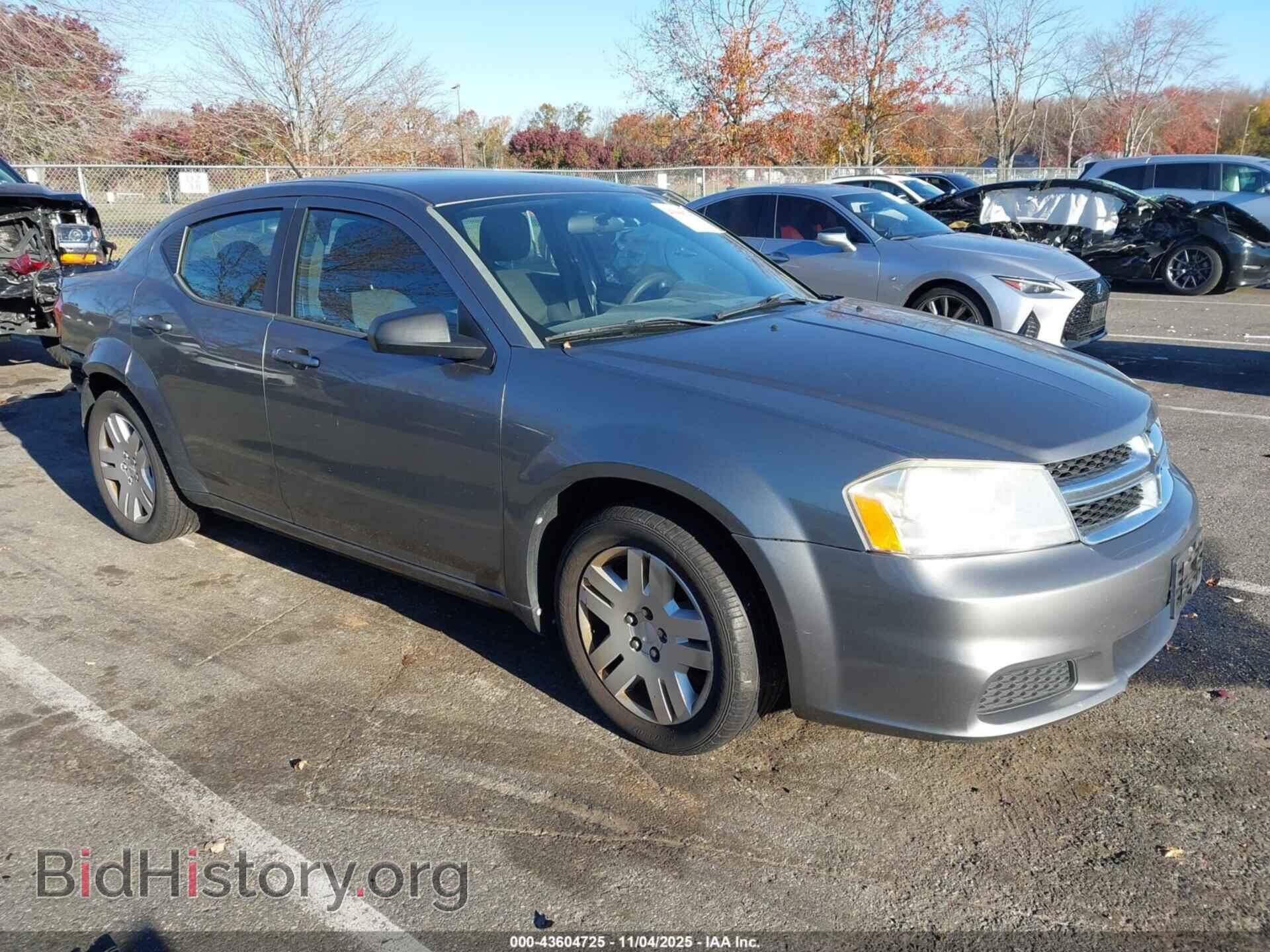Фотография 1C3CDZAB2DN753175 - DODGE AVENGER 2013