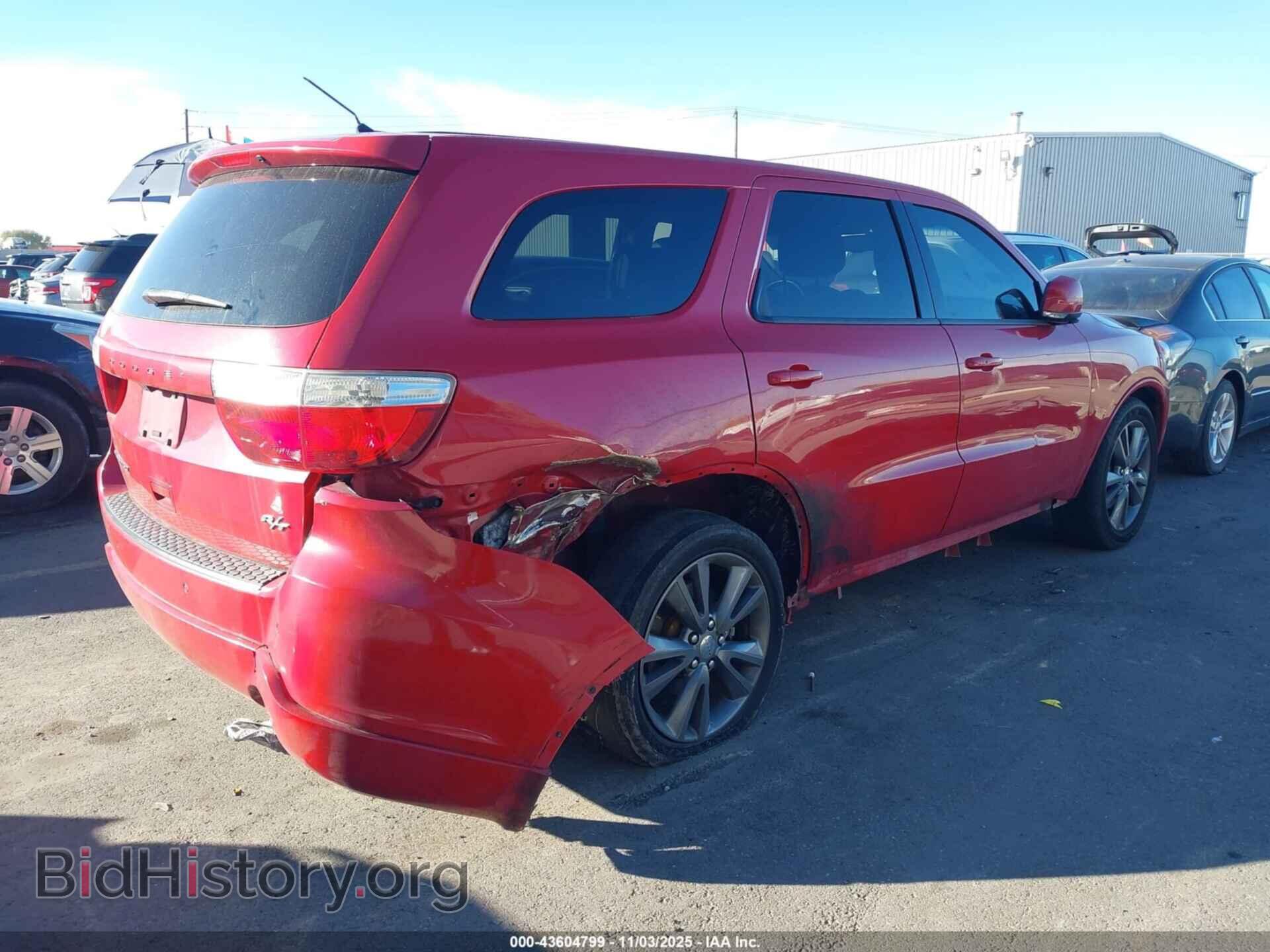 2013 DODGE DURANGO - VIN: 1C4SDHCT9DC682687 - Photo 4