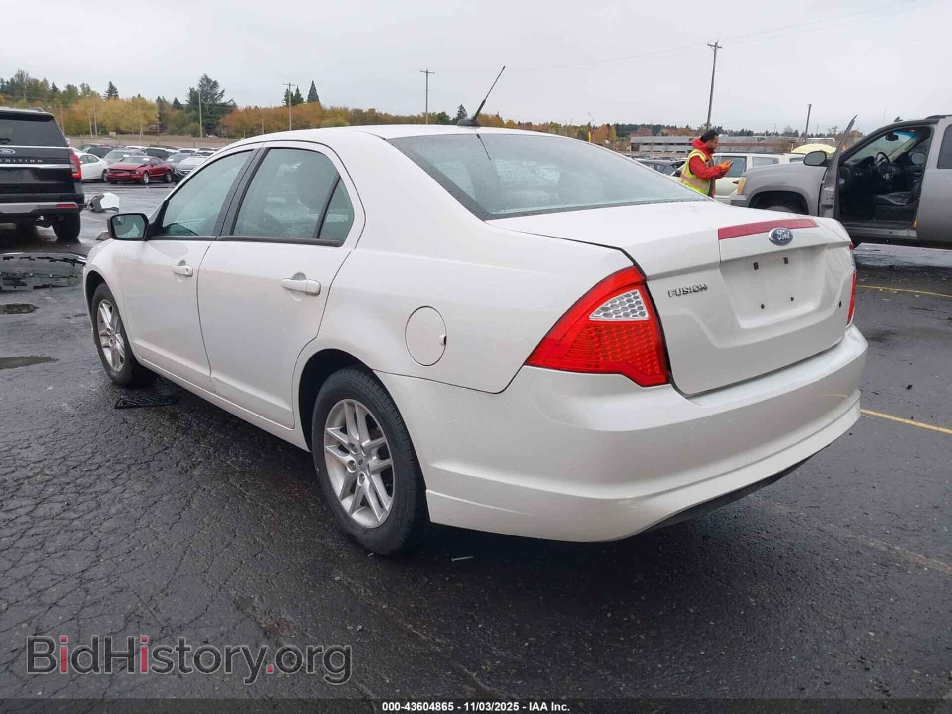 2012 FORD FUSION - VIN: 3FAHP0GA0CR138144 - Фото 3