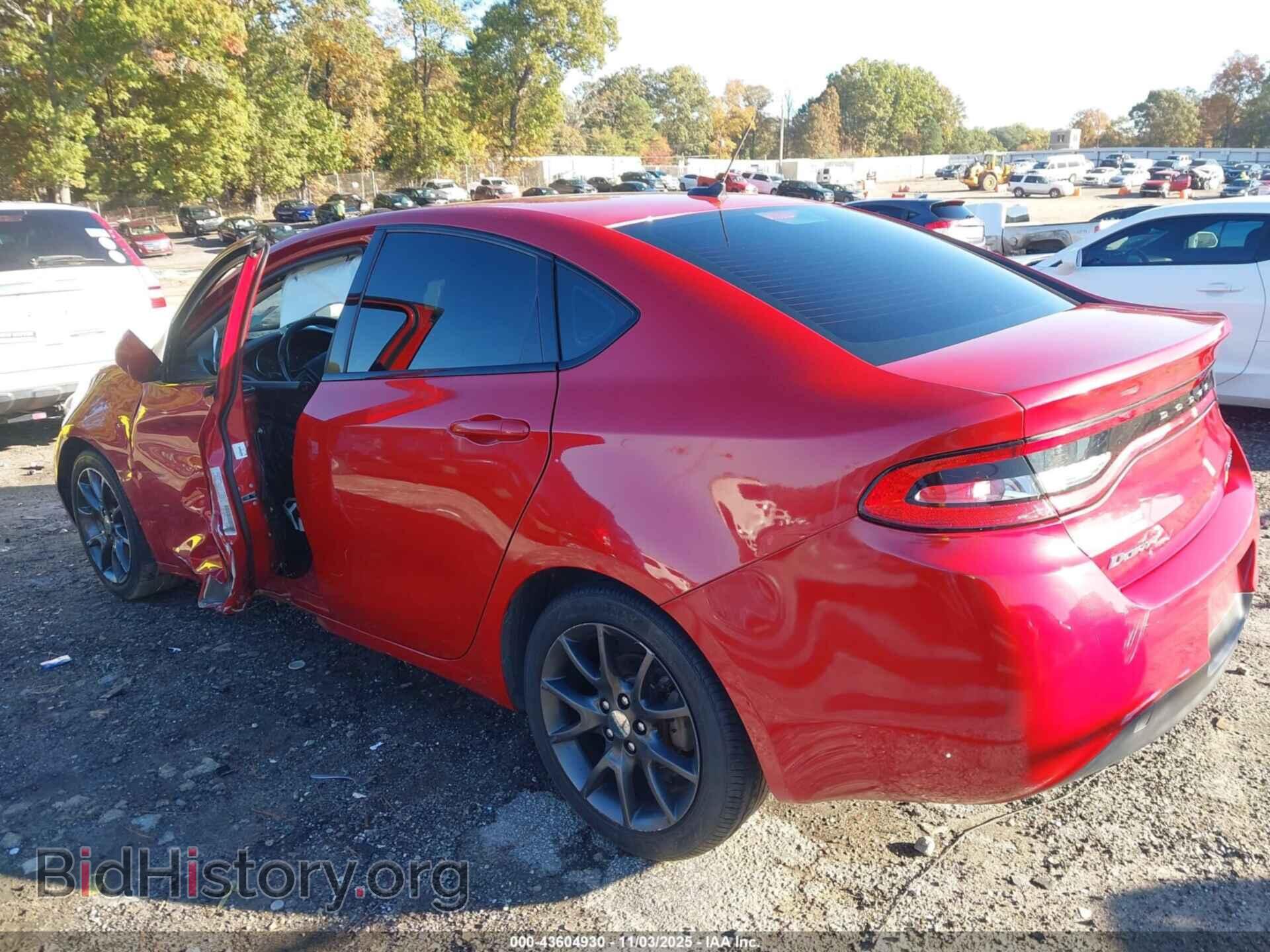 2016 DODGE DART - VIN: 1C3CDFFA9GD822596 - Фото 3