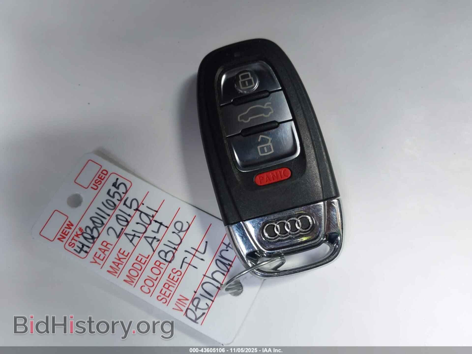 2015 AUDI A4 - VIN: WAUBFAFL4FN038368 - Фото 11