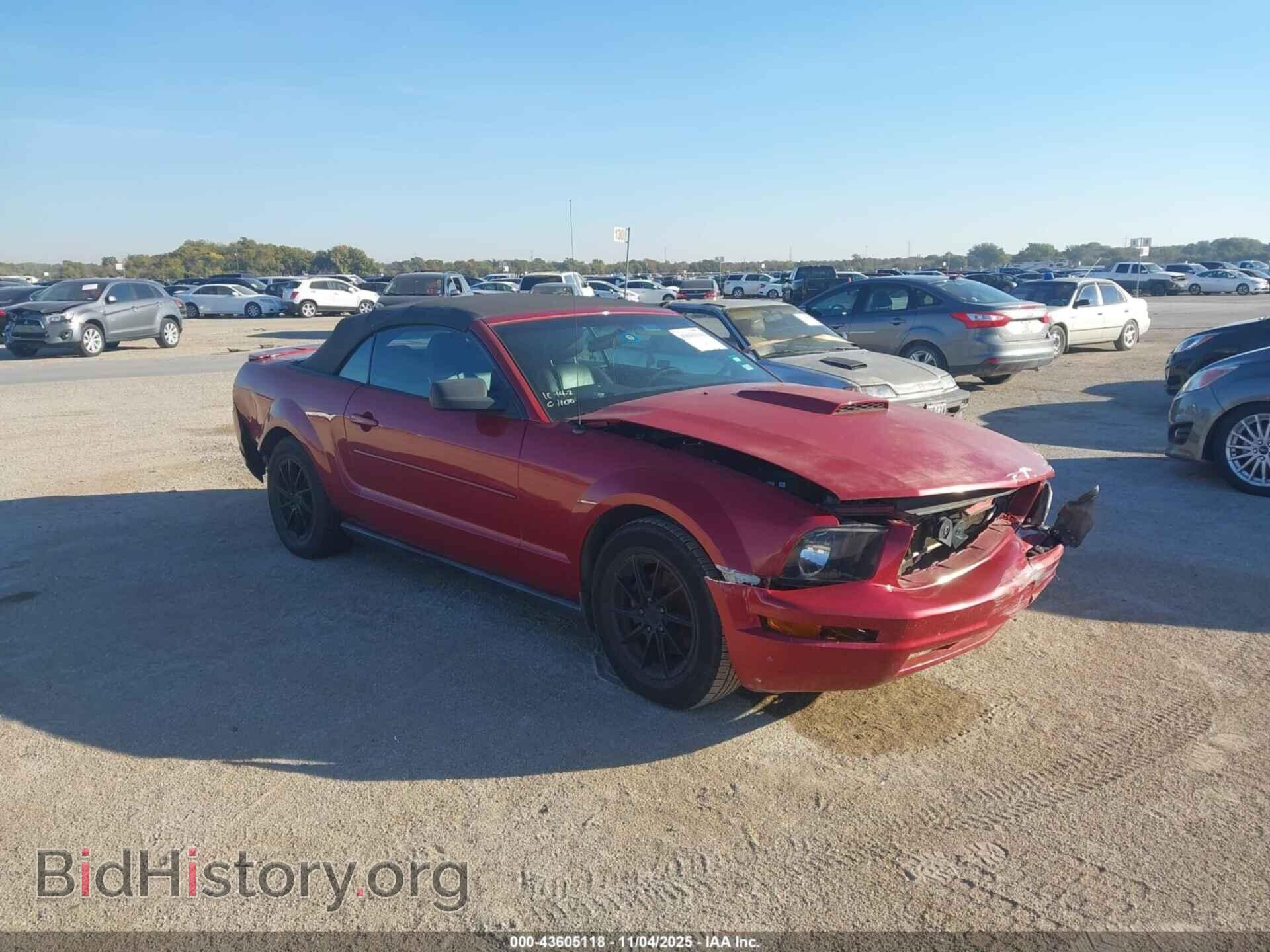 Photo 1ZVFT84N375355048 - FORD MUSTANG 2007