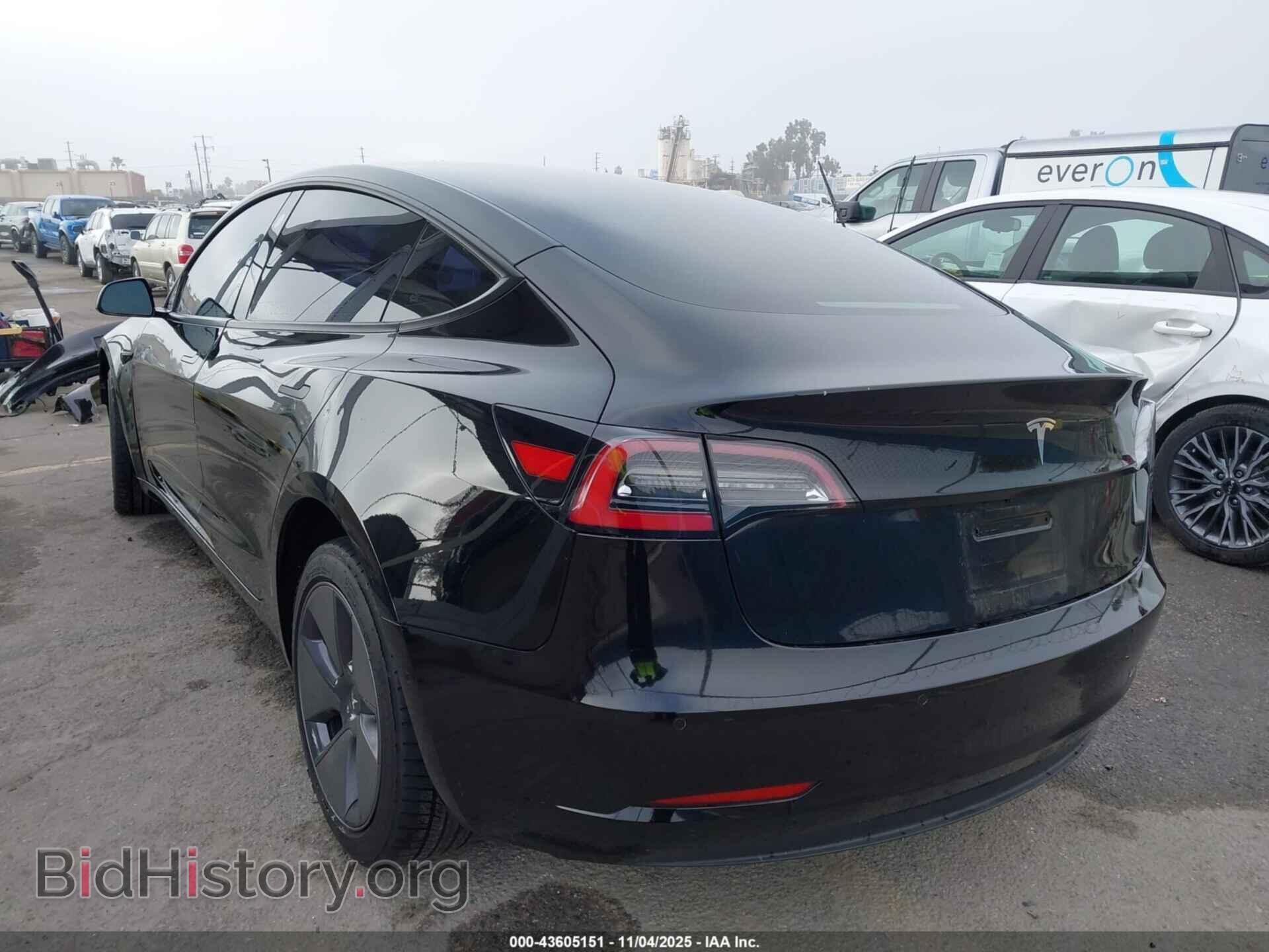 2022 TESLA MODEL 3 - VIN: 5YJ3E1EB6NF130632 - Фото 3