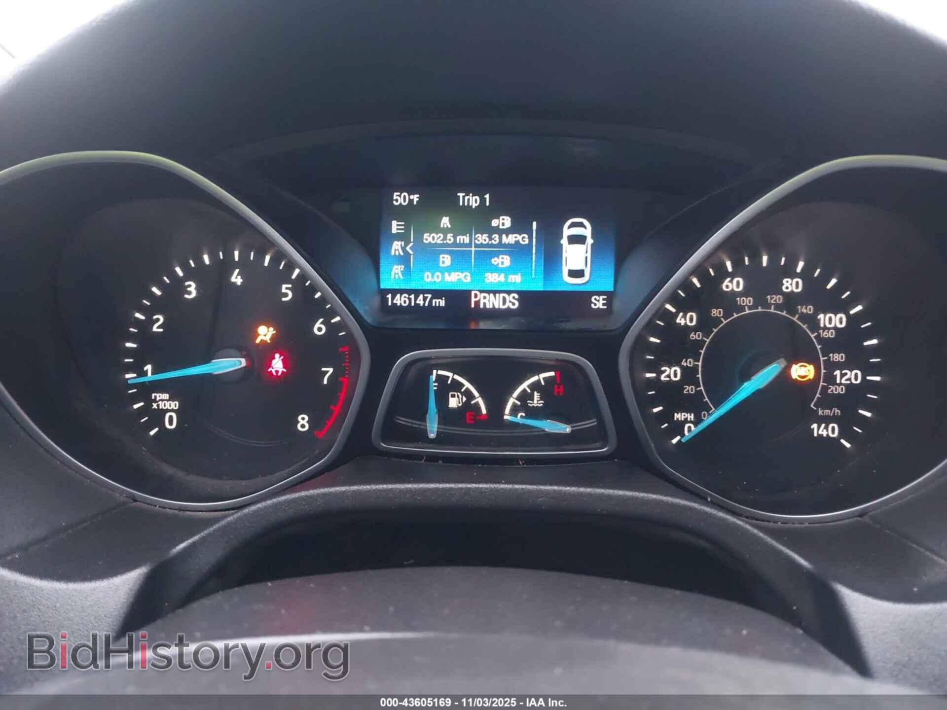 2016 FORD FOCUS - VIN: 1FADP3K21GL268454 - Фото 7