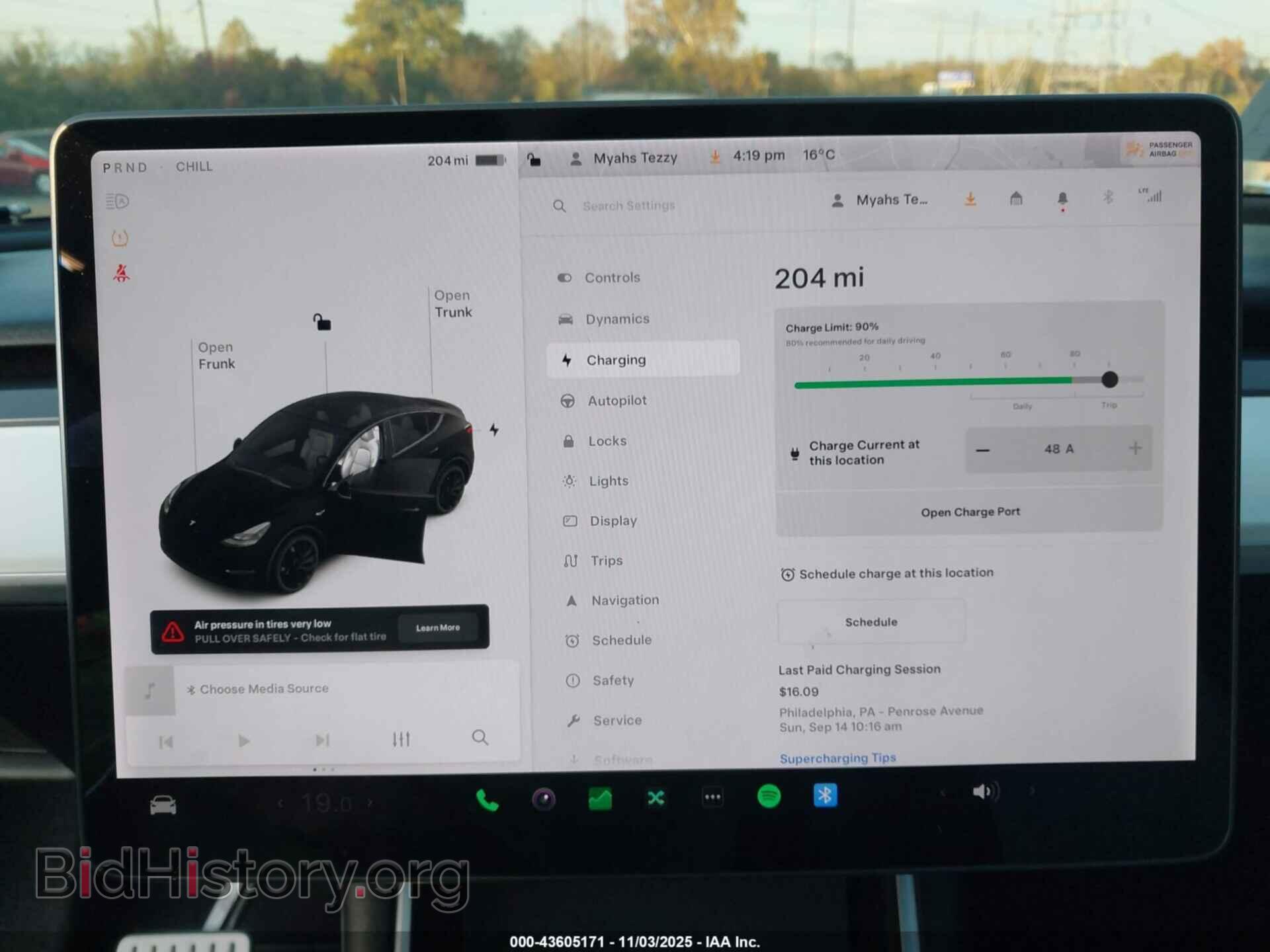 2021 TESLA MODEL Y - VIN: 5YJYGDEF2MF121719 - Фото 17