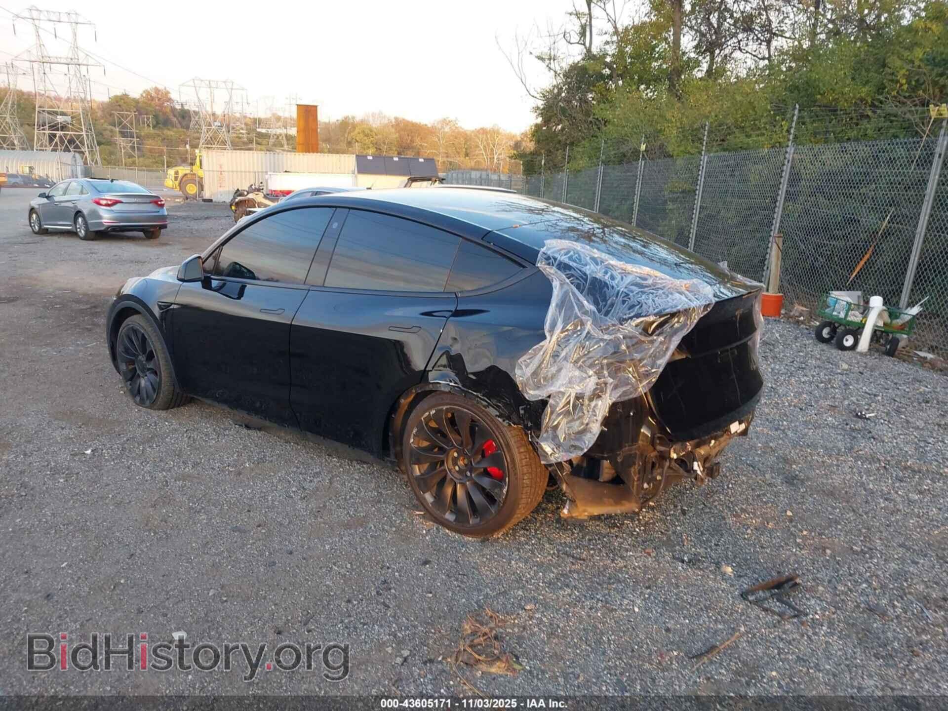 2021 TESLA MODEL Y - VIN: 5YJYGDEF2MF121719 - Фото 3