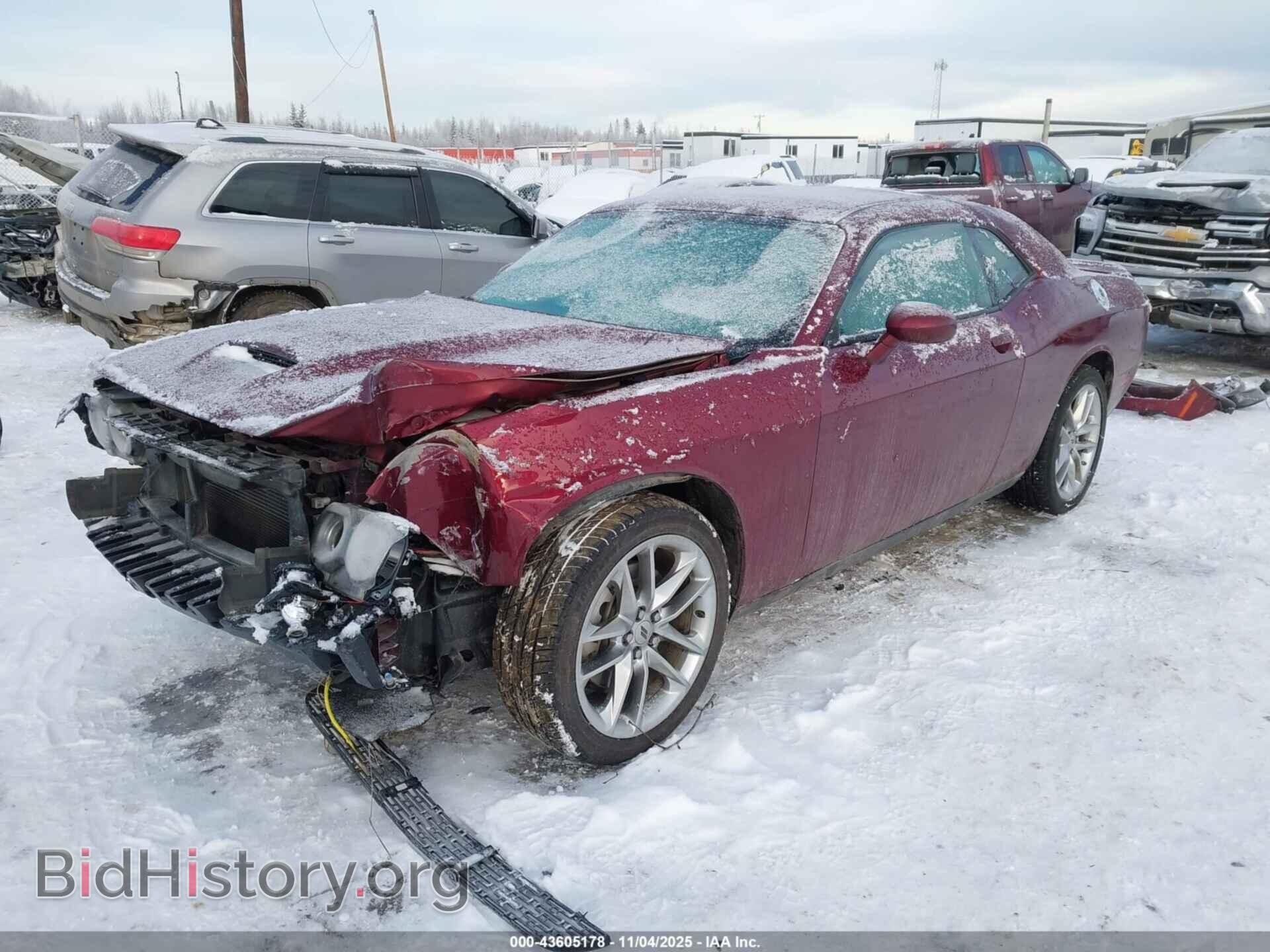 2022 DODGE CHALLENGER - VIN: 2C3CDZKG5NH160771 - Фото 2