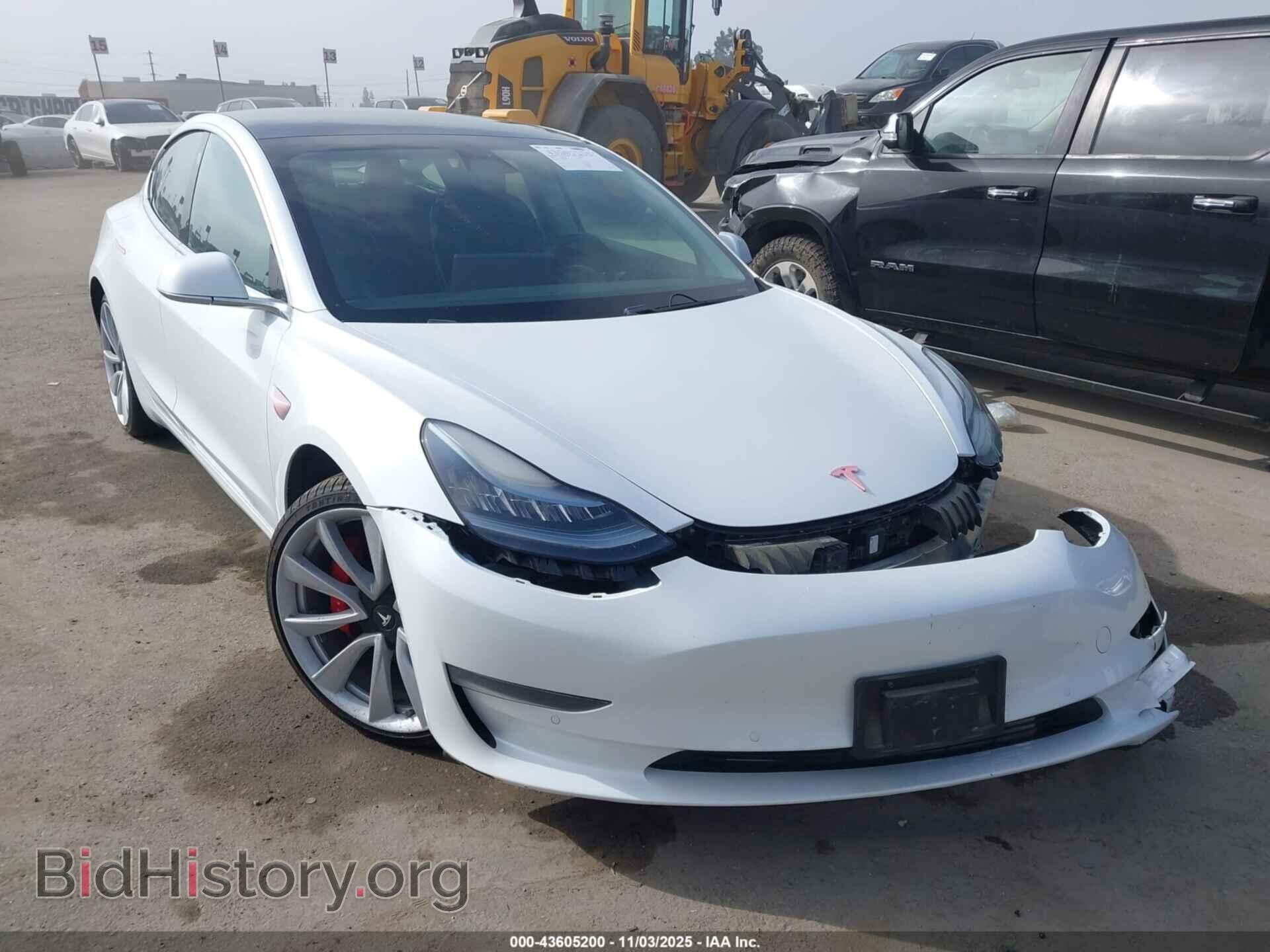 Photo 5YJ3E1EB0KF422014 - TESLA MODEL 3 2019