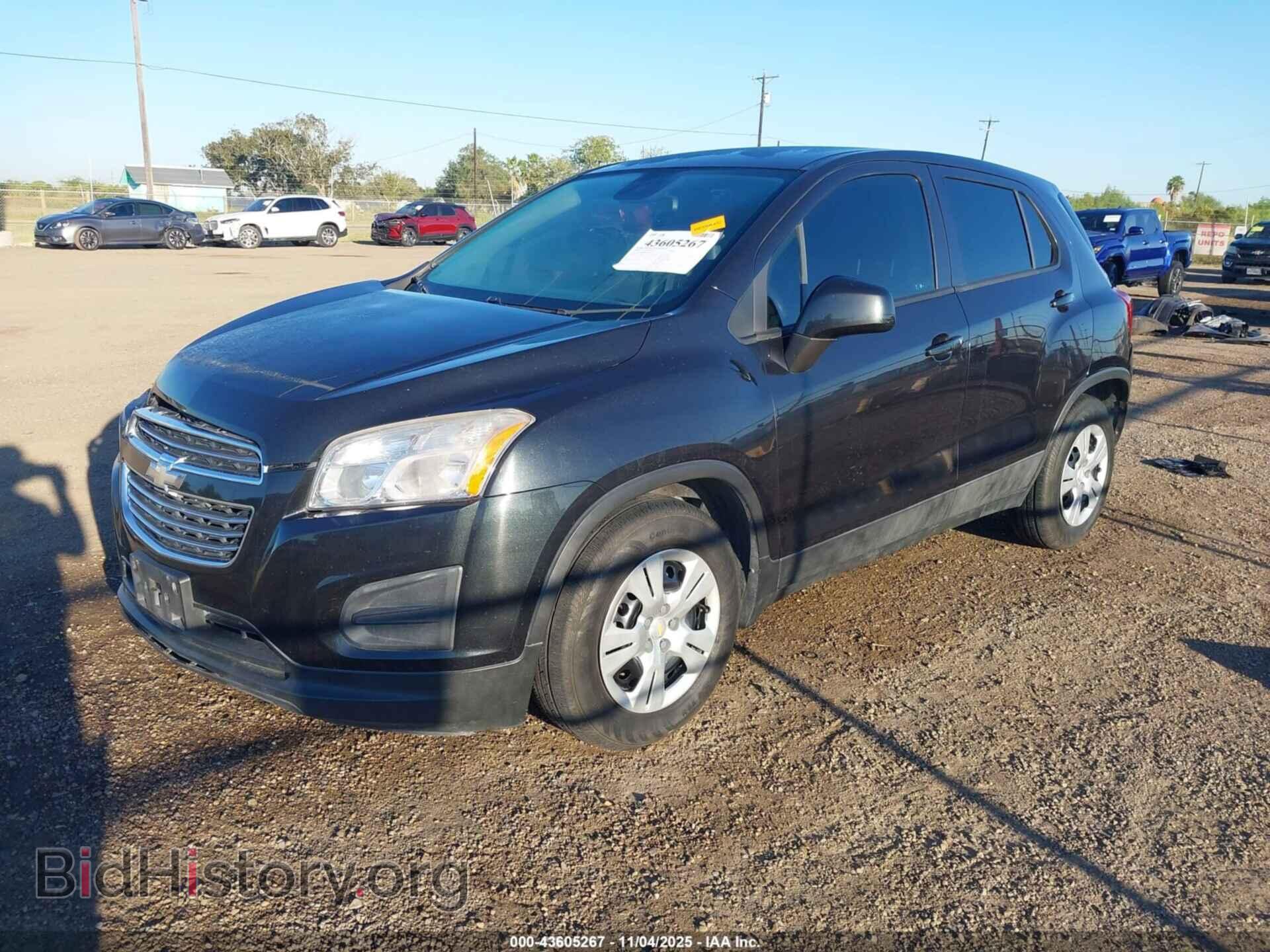 2016 CHEVROLET TRAX - VIN: KL7CJKSB8GB732554 - Фото 2