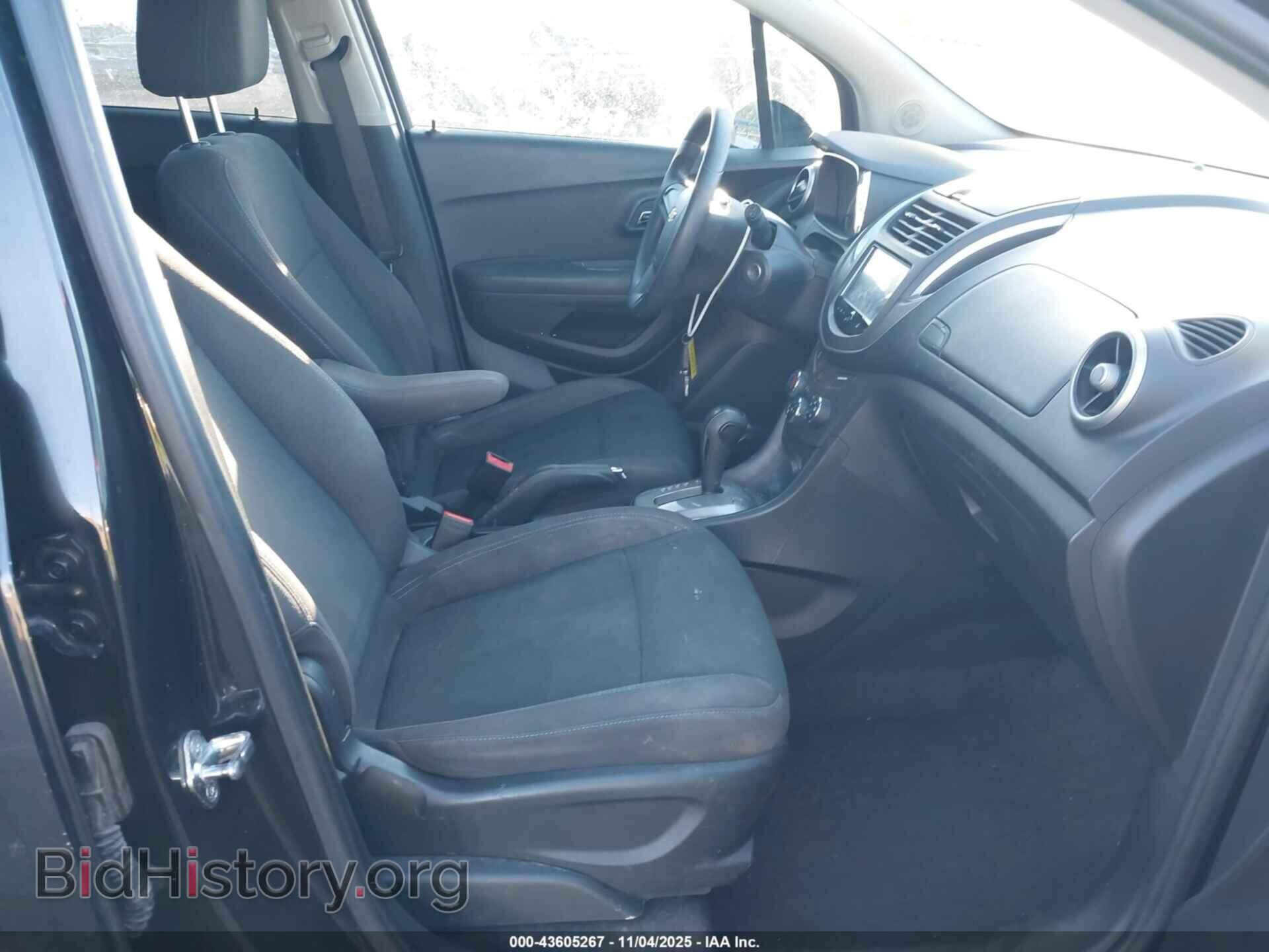 2016 CHEVROLET TRAX - VIN: KL7CJKSB8GB732554 - Фото 5