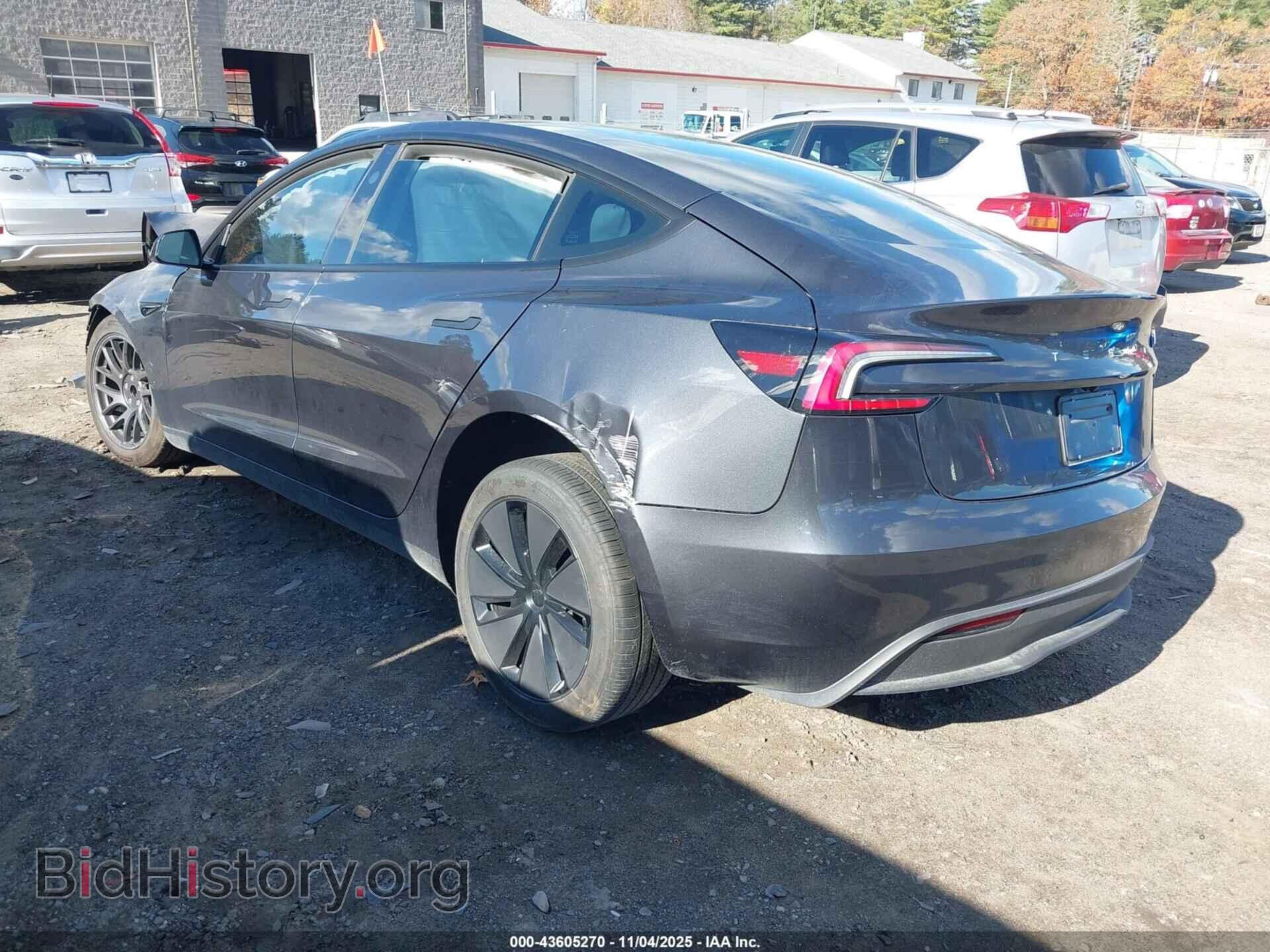 2025 TESLA MODEL 3 - VIN: 5YJ3E1EA0SF991193 - Фото 3