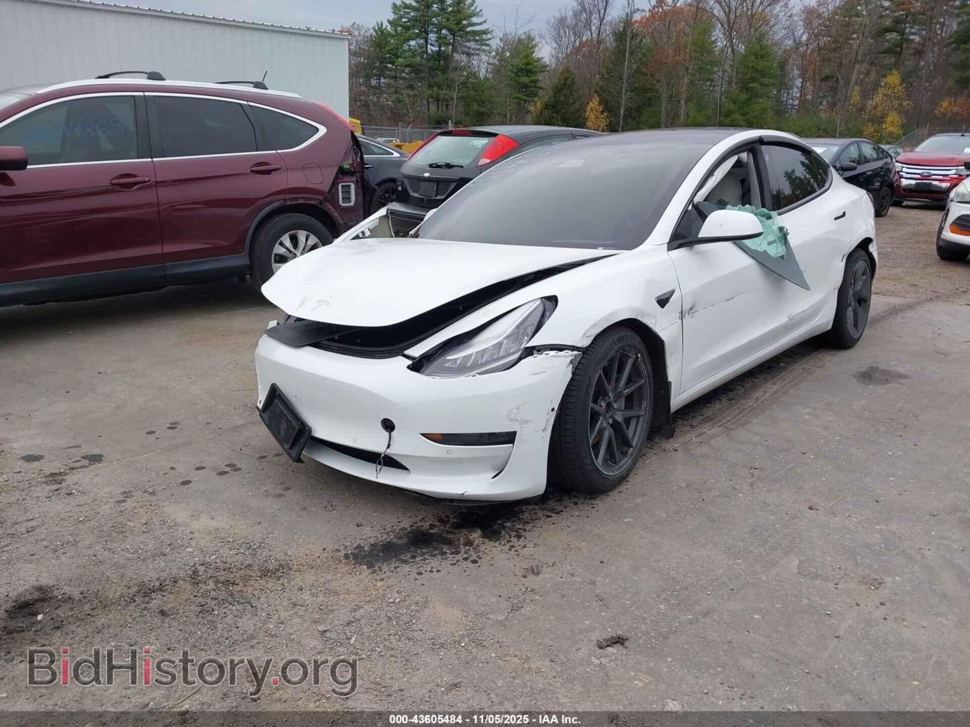 2021 TESLA MODEL 3 - VIN: 5YJ3E1EB3MF849447 - Фото 2