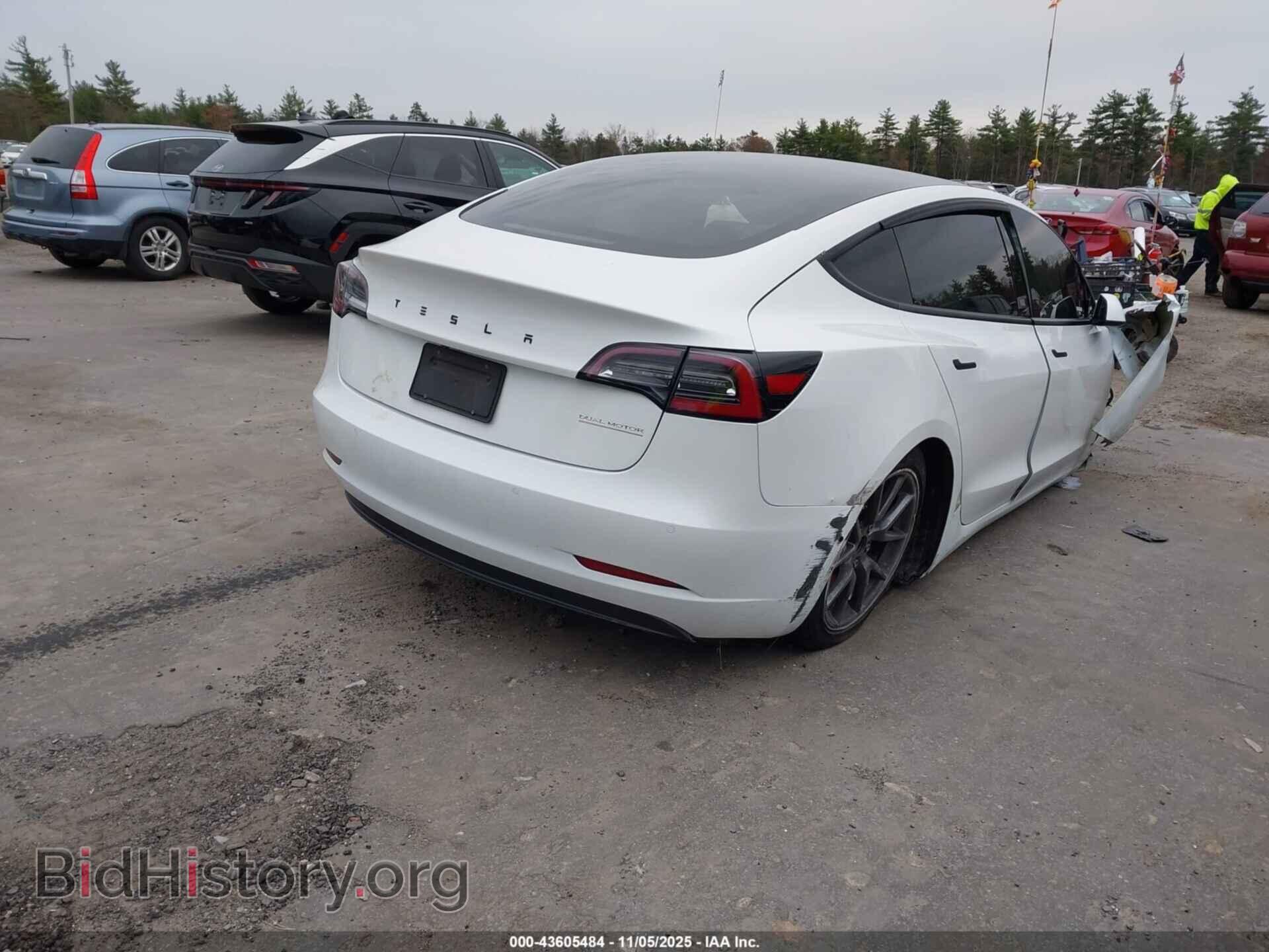 2021 TESLA MODEL 3 - VIN: 5YJ3E1EB3MF849447 - Фото 4