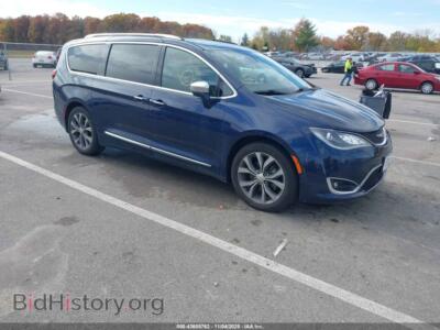 2017 Chrysler PACIFICA Limited, blue — VIN 2C4RC1GG1HR817440, IAAI