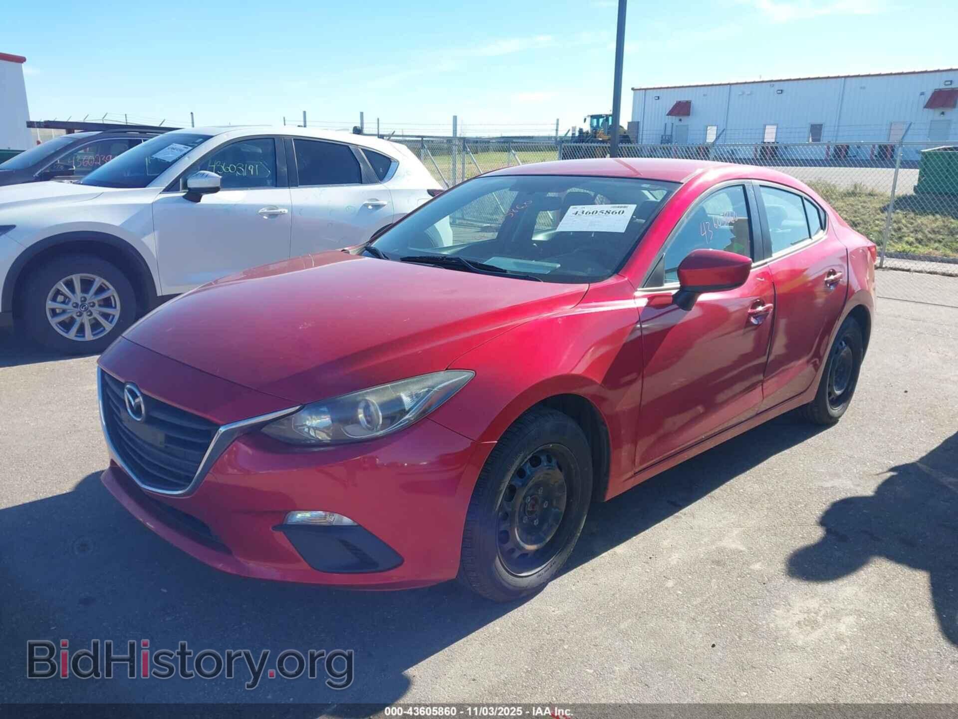 2014 MAZDA MAZDA3 - VIN: JM1BM1U76E1135074 - Фото 2