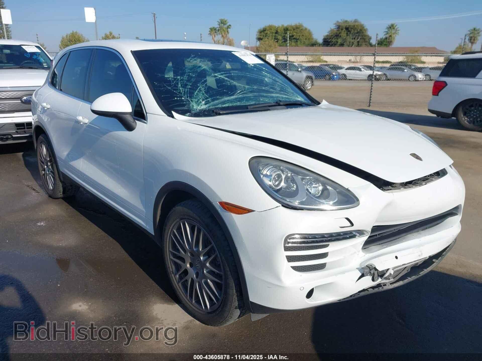 Photo WP1AA2A29CLA10525 - PORSCHE CAYENNE 2012