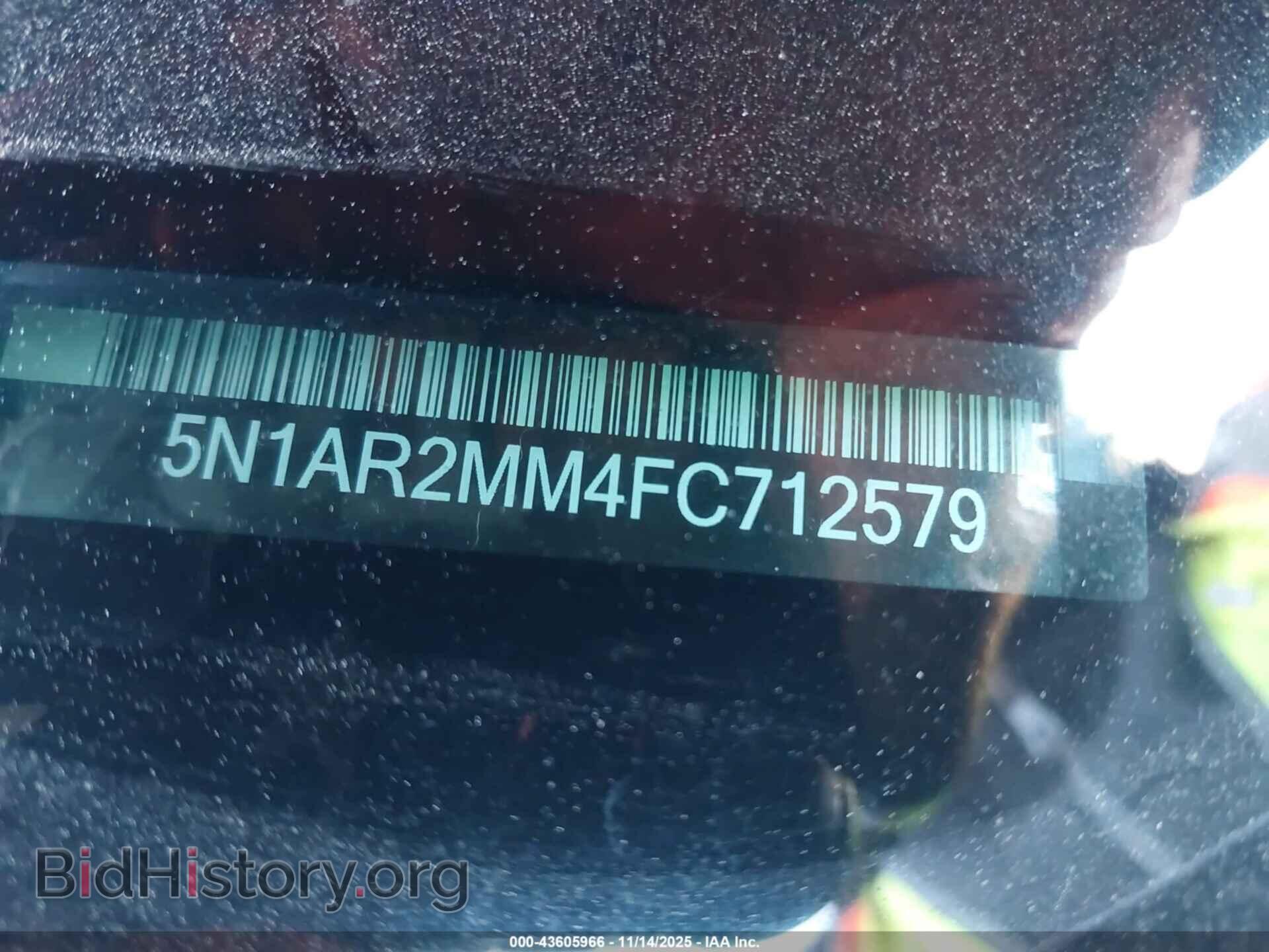 2015 NISSAN PATHFINDER - VIN: 5N1AR2MM4FC712579 - Фото 9