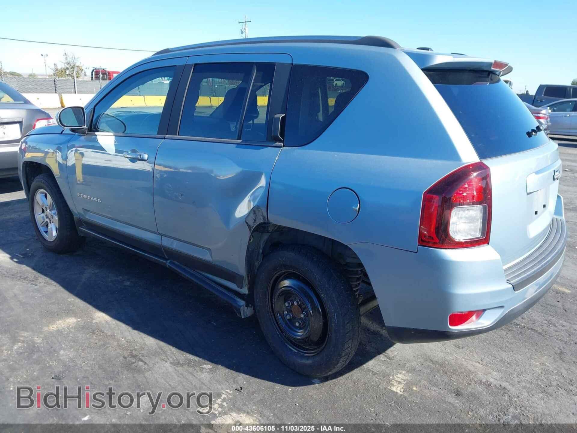 2014 JEEP COMPASS - VIN: 1C4NJCEA6ED602195 - Фото 3