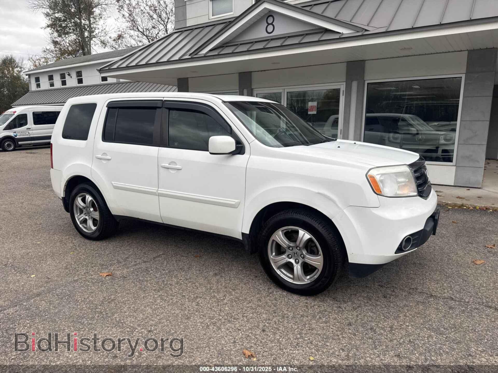 Фотография 5FNYF4H52CB025657 - HONDA PILOT 2012