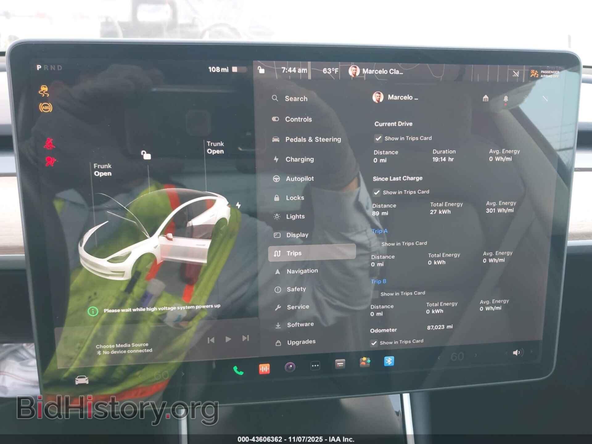 2020 TESLA MODEL 3 - VIN: 5YJ3E1EB1LF807728 - Photo 7