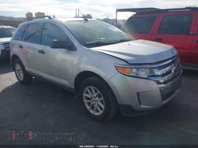 2013 Ford EDGE SE, серебристый — VIN 2FMDK3GC8DBC34643, IAAI