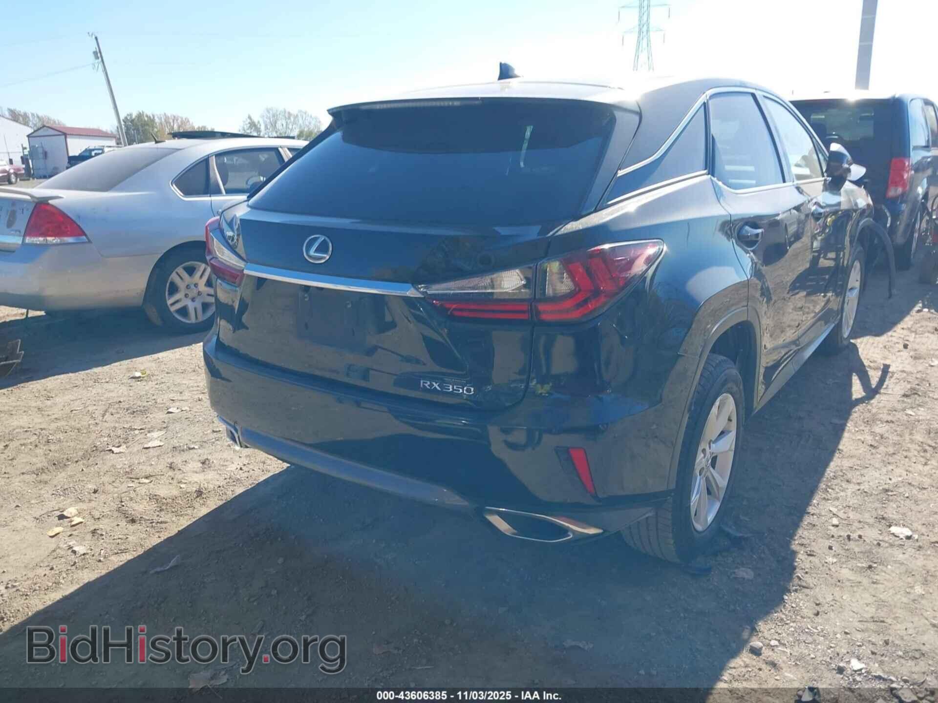 2017 LEXUS RX 350 - VIN: 2T2ZZMCA0HC071849 - Фото 4
