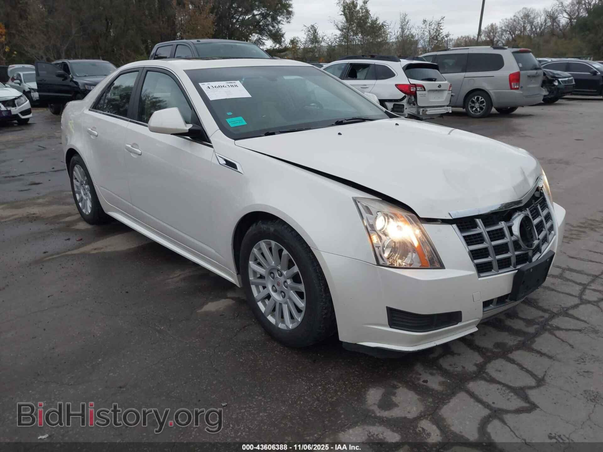 Photo 1G6DE5E58D0109805 - CADILLAC CTS 2013